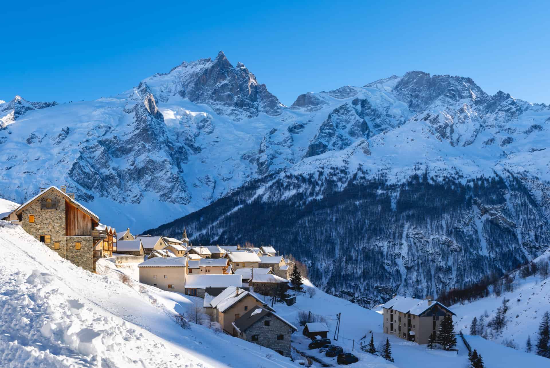 lieux ou faire du ski dans les hautes alpes