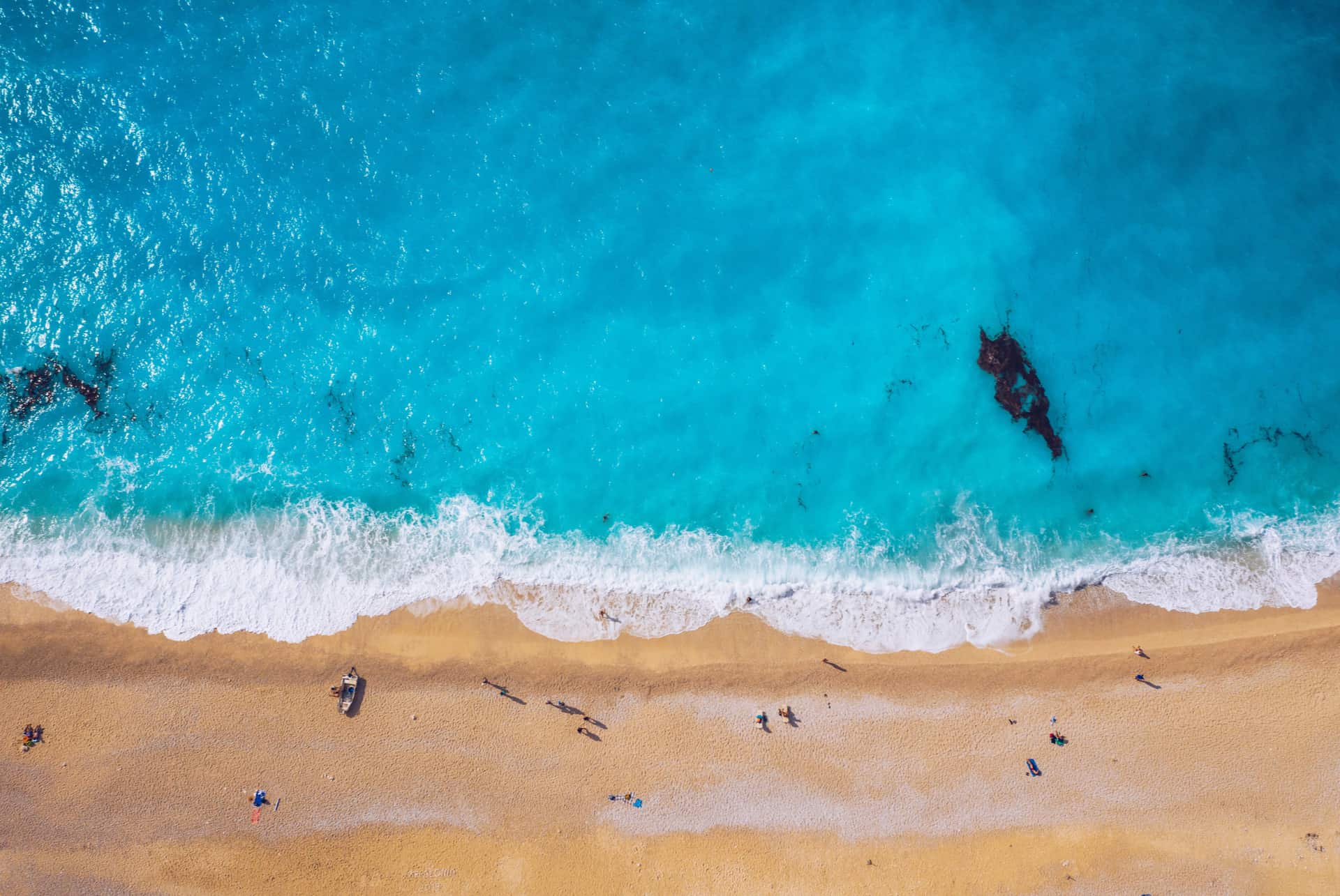 plage grece myrtos