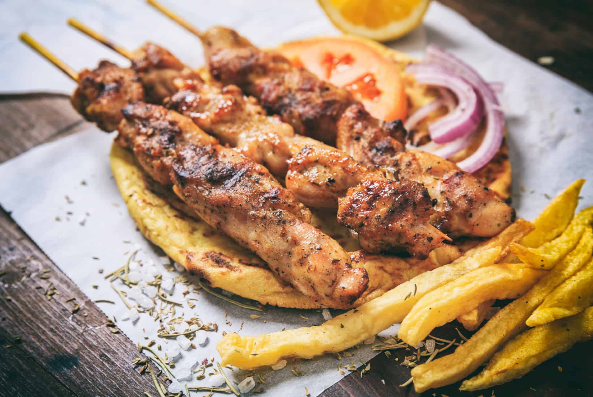 souvlaki specialites culinaires grecques