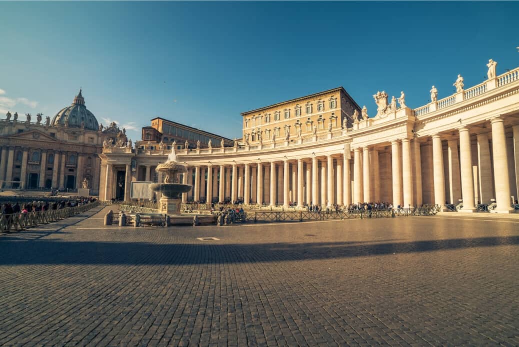 vatican en hiver