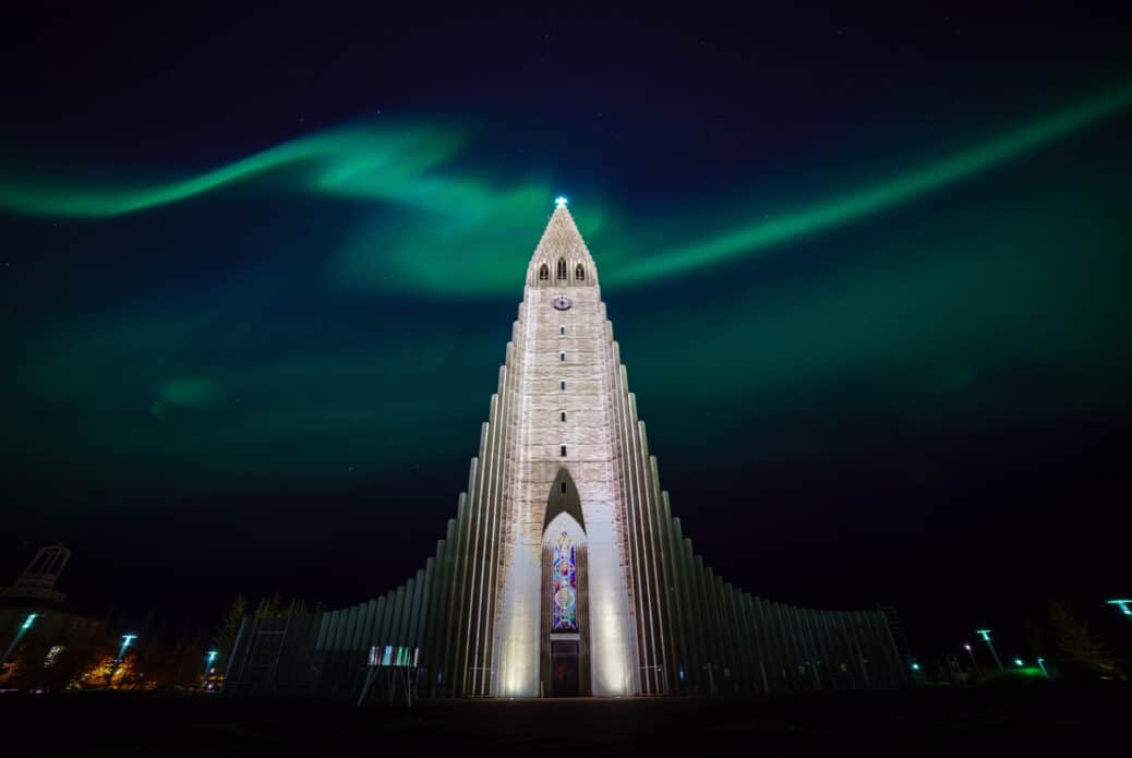 aurores boreales islande reykjavik