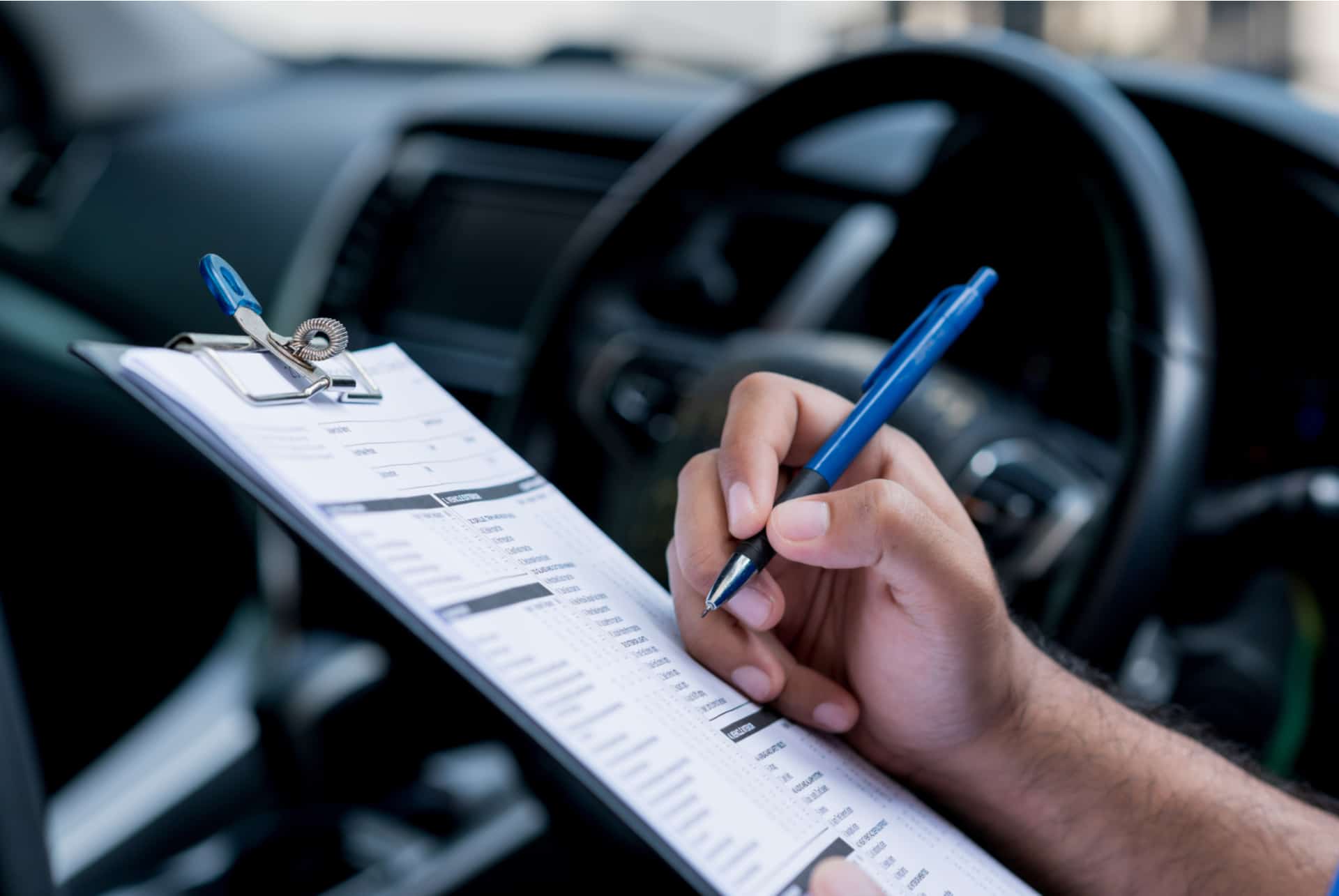 etat des lieux voiture