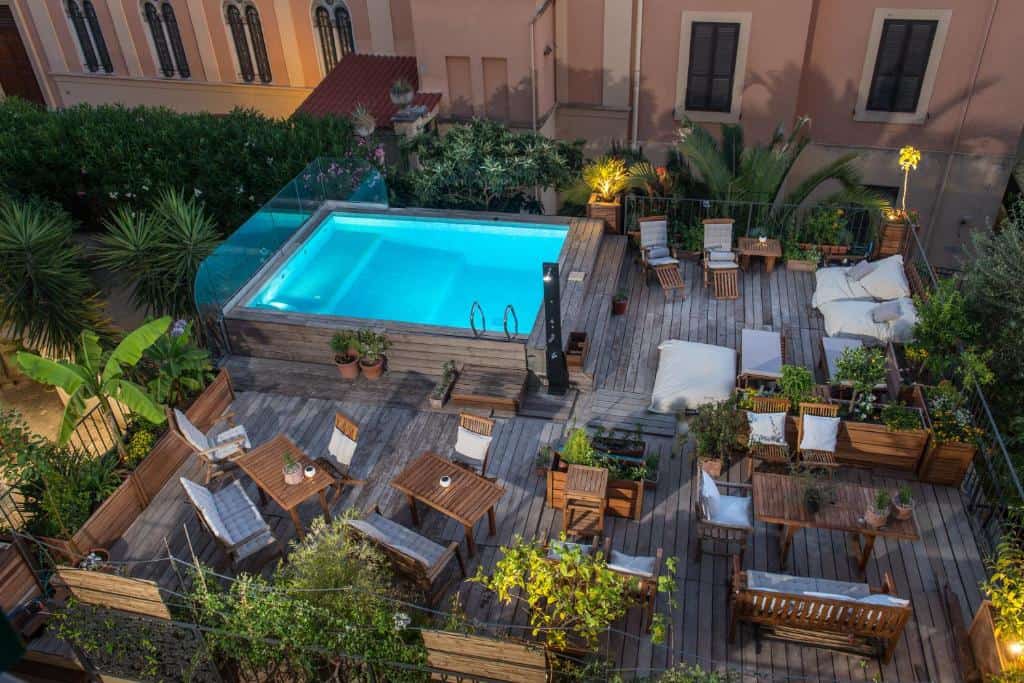 palm gallery hotel piscine rome