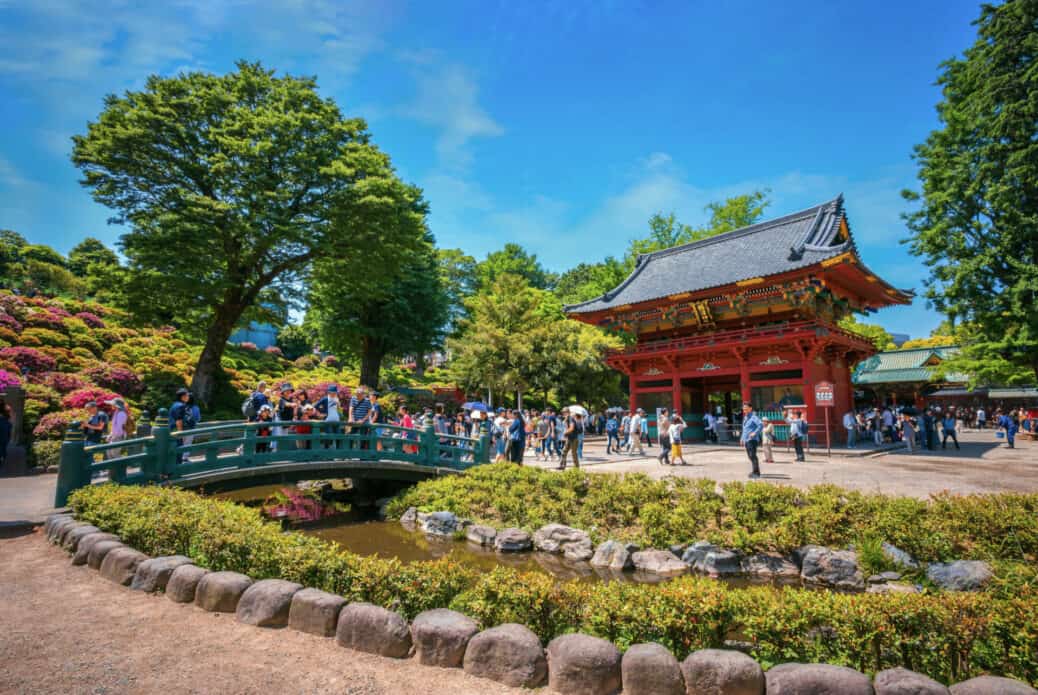 que faire a tokyo sanctuaire nezu-jinja