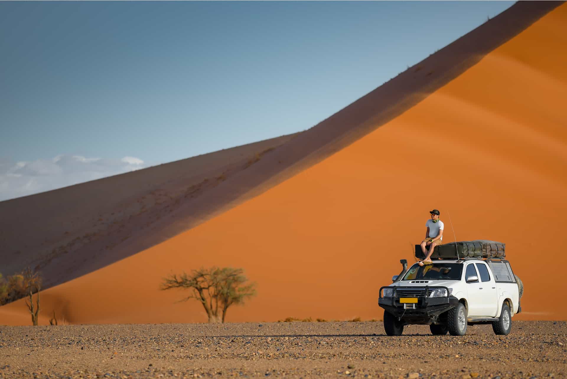 véhicule camping namibie