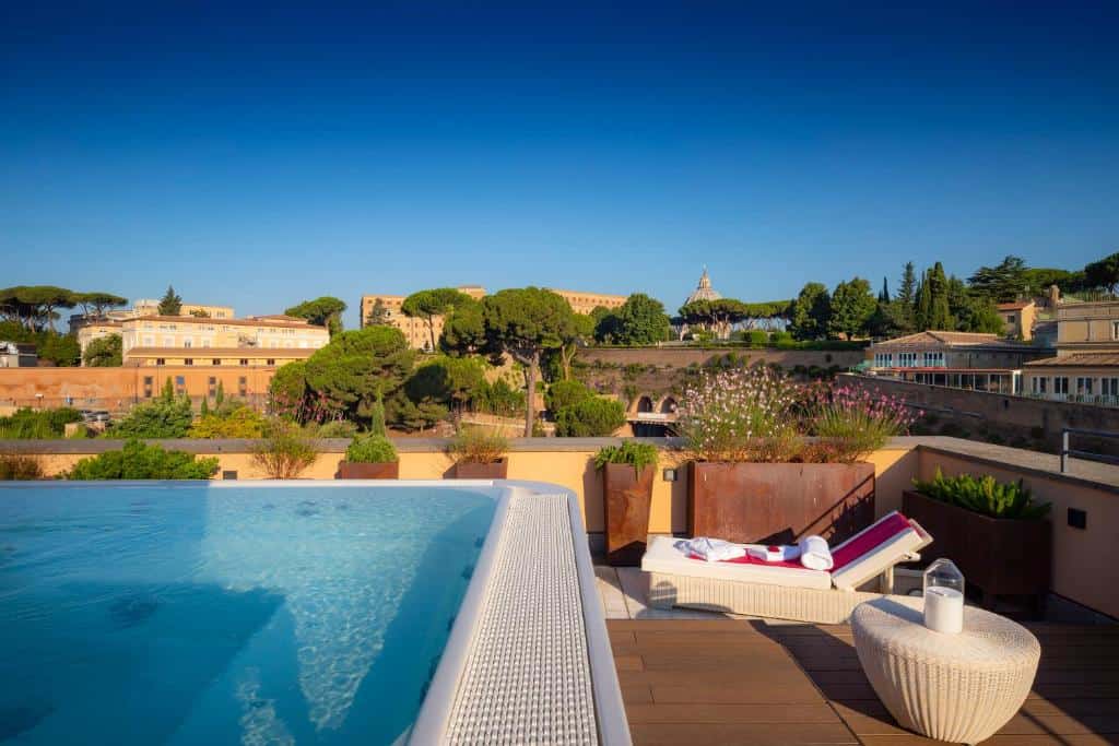 villa agrippina hotel piscine rome