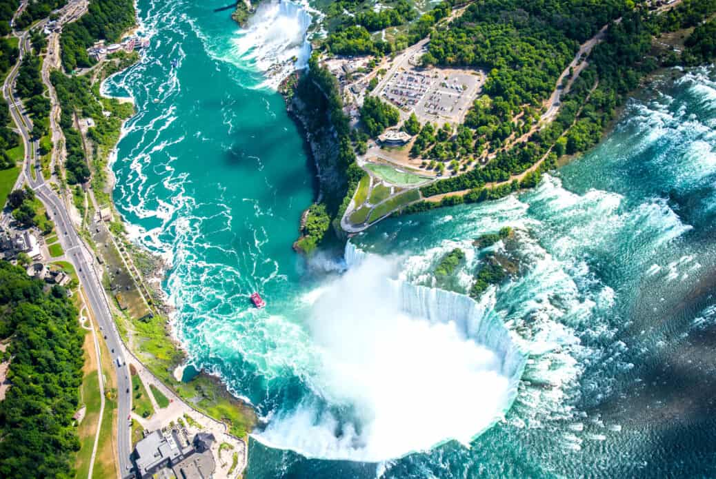 helicoptere chutes niagara