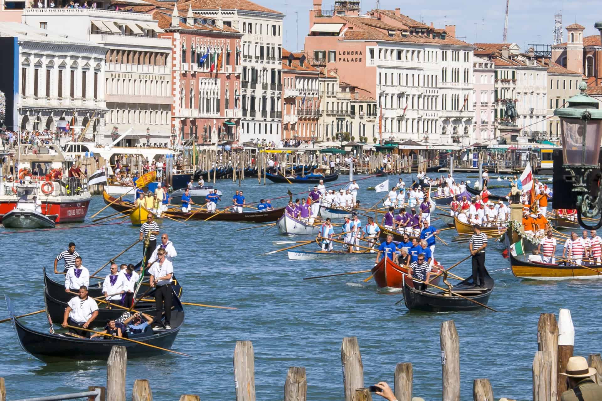 la regate de venise en septembre