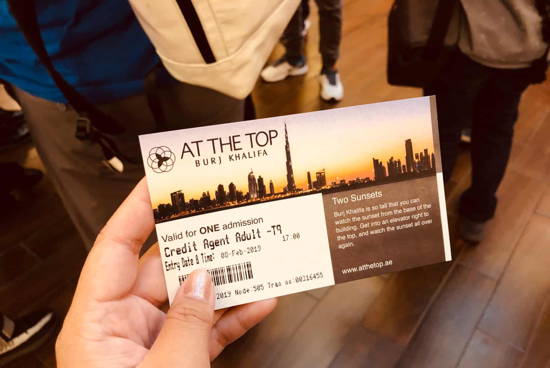 ticket burj khalifa