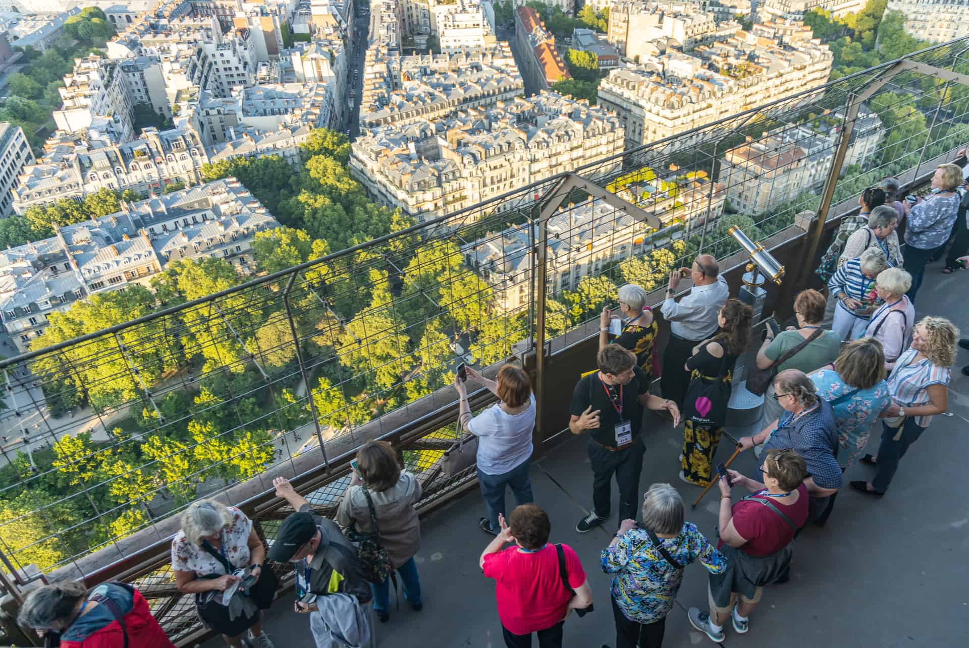 vue depuis la tour eiffel