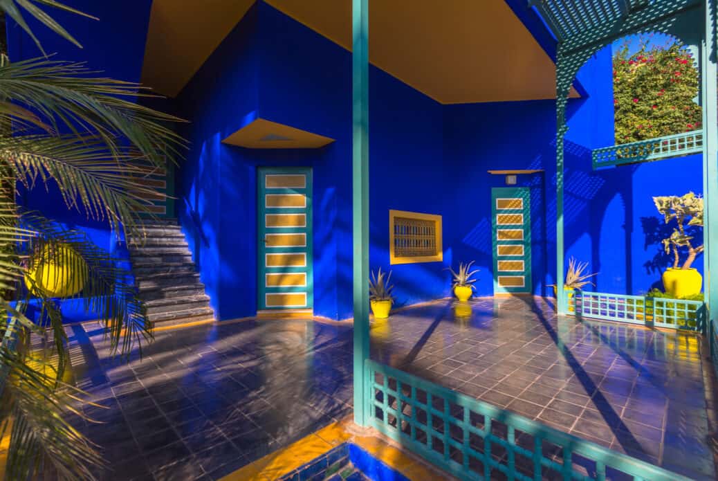 jardin majorelle marrakech