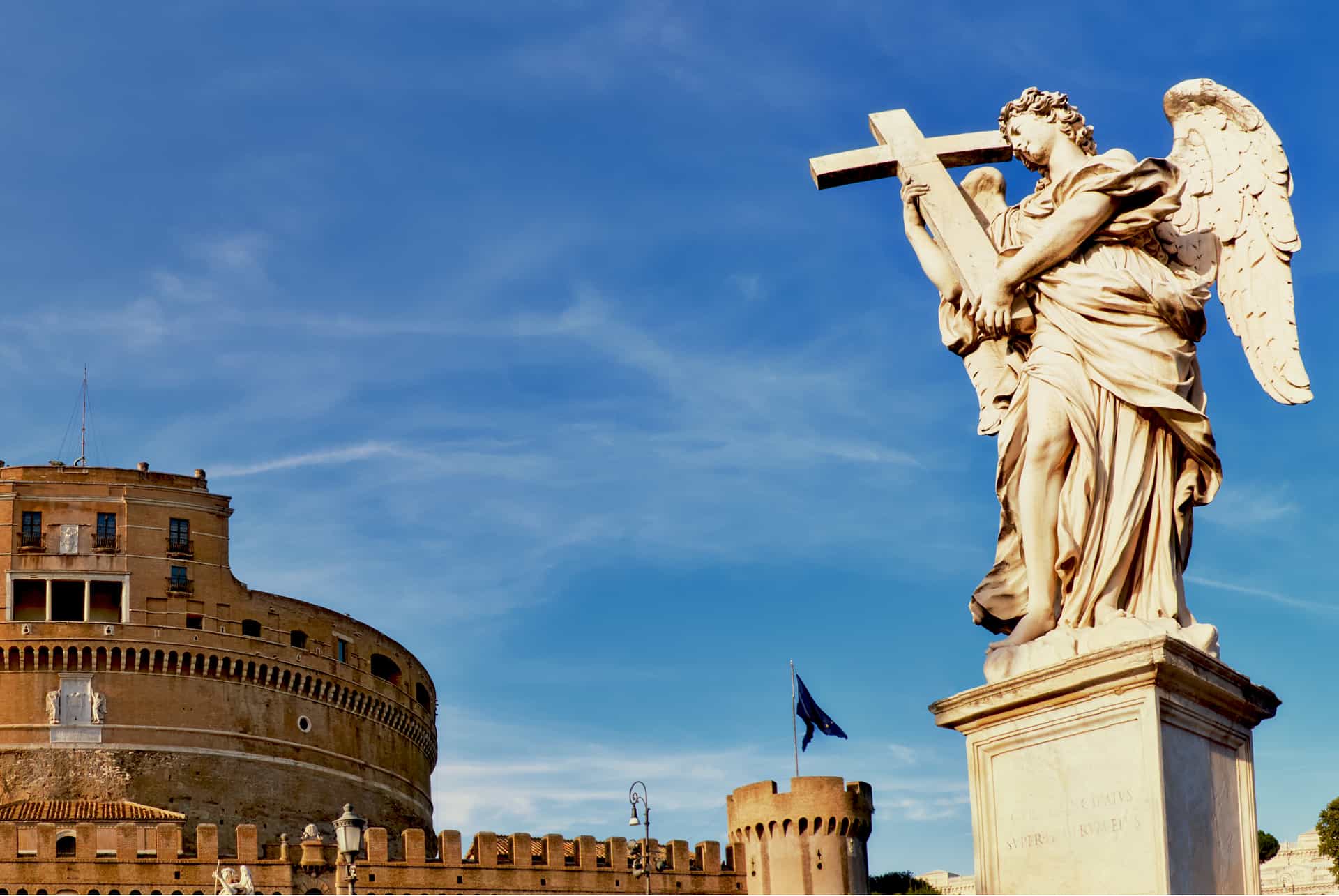 statue château saint-ange rome