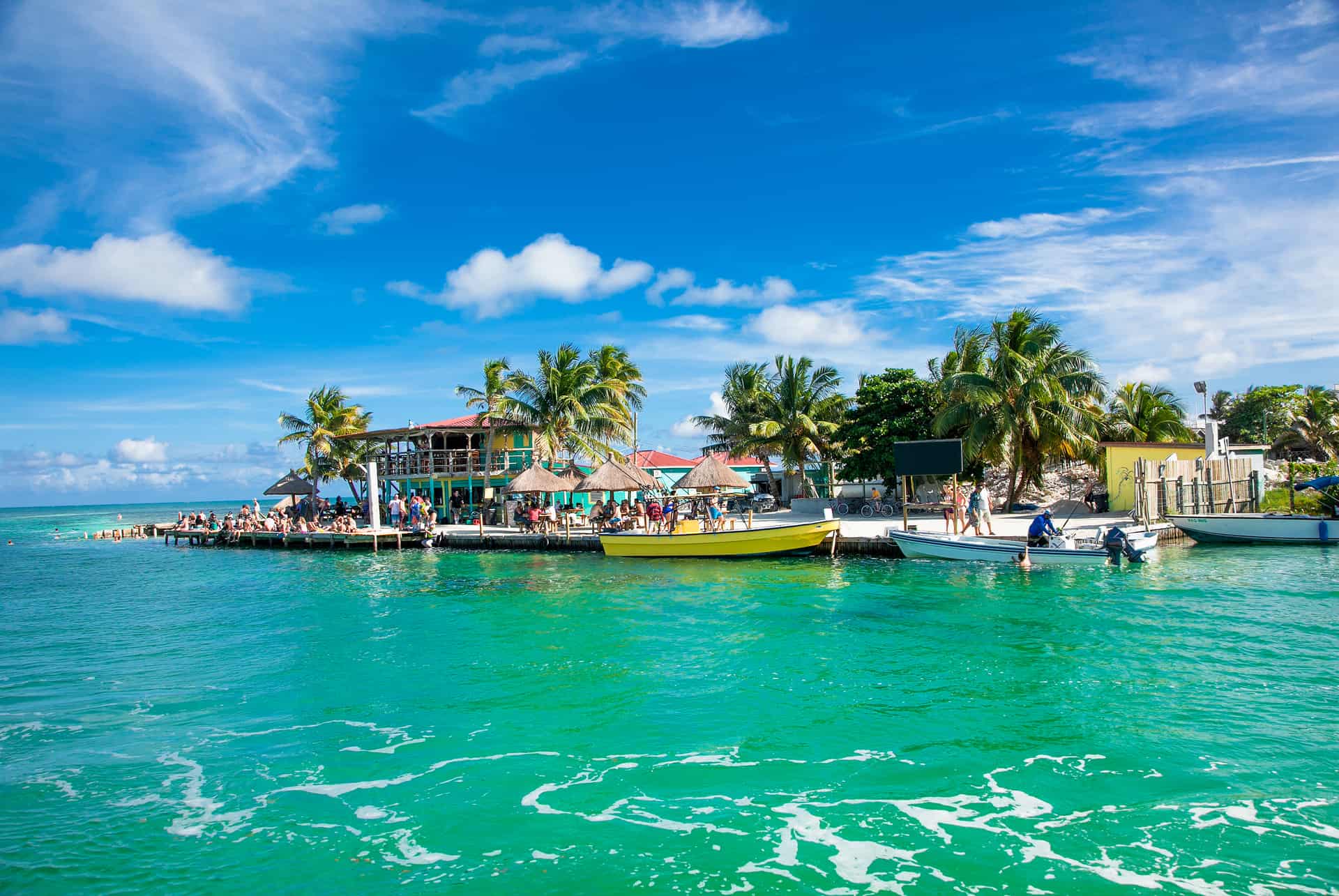 Caye Caulker Belize ou partir en avril