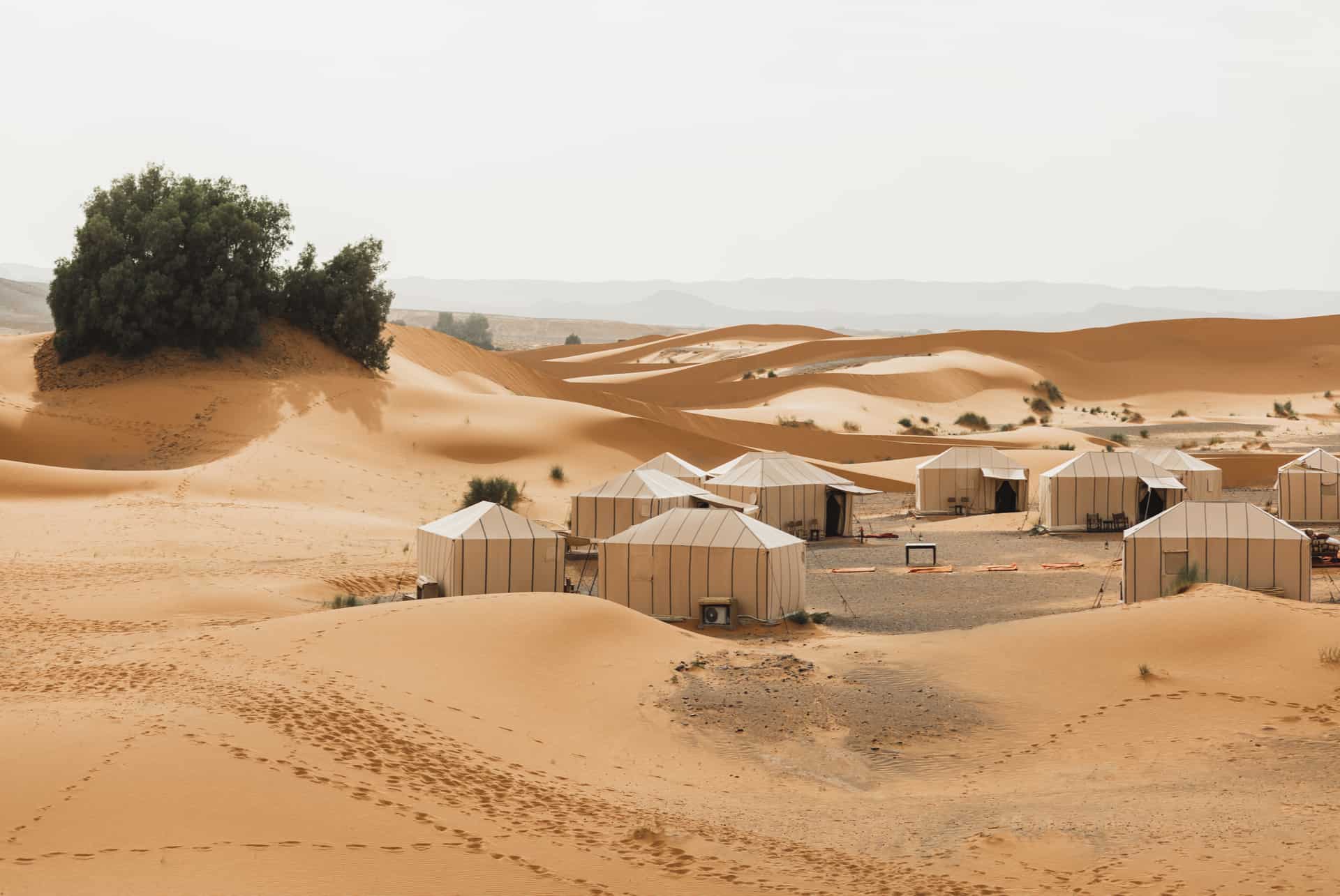 camp de luxe sahara