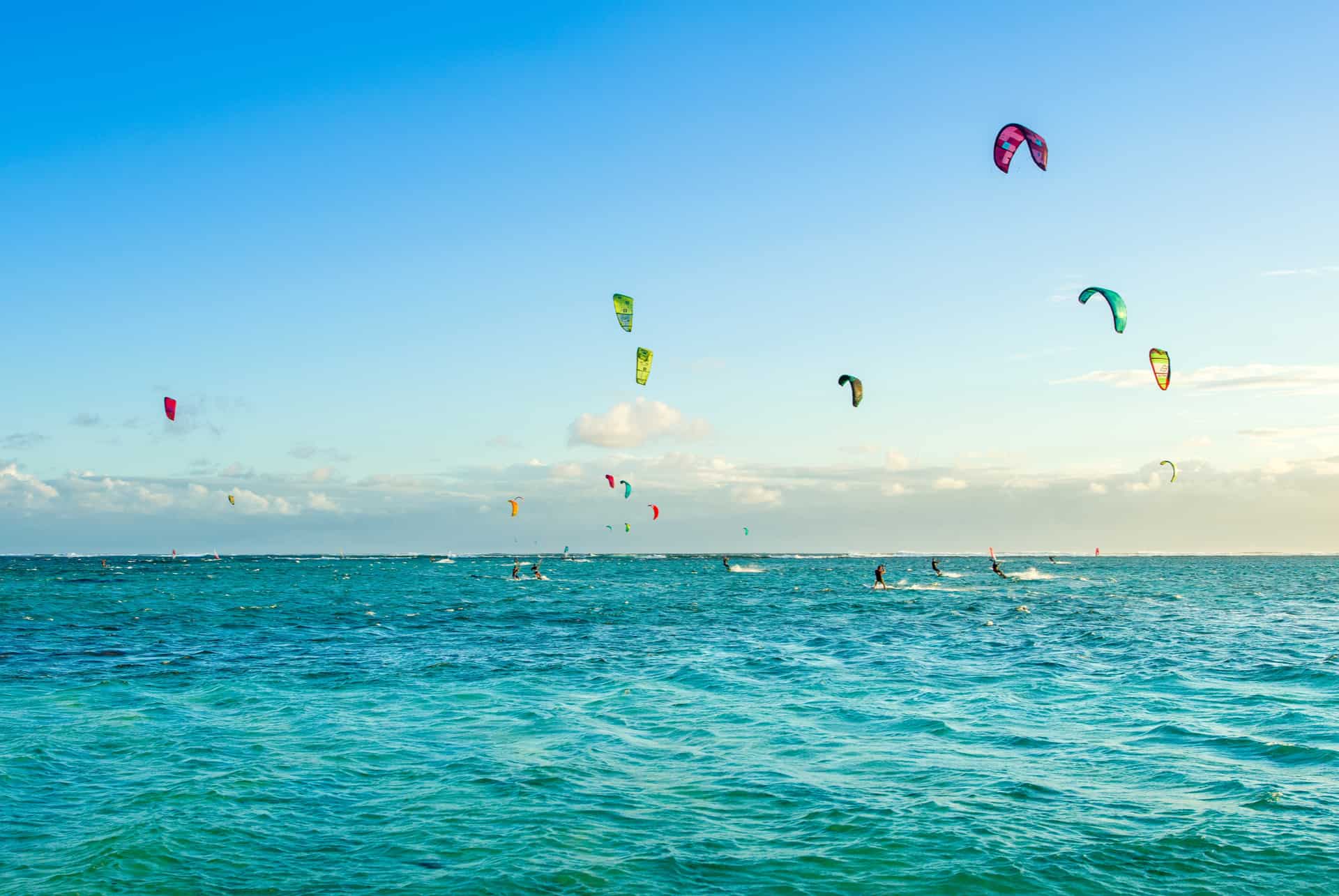 kitesurf ile maurice