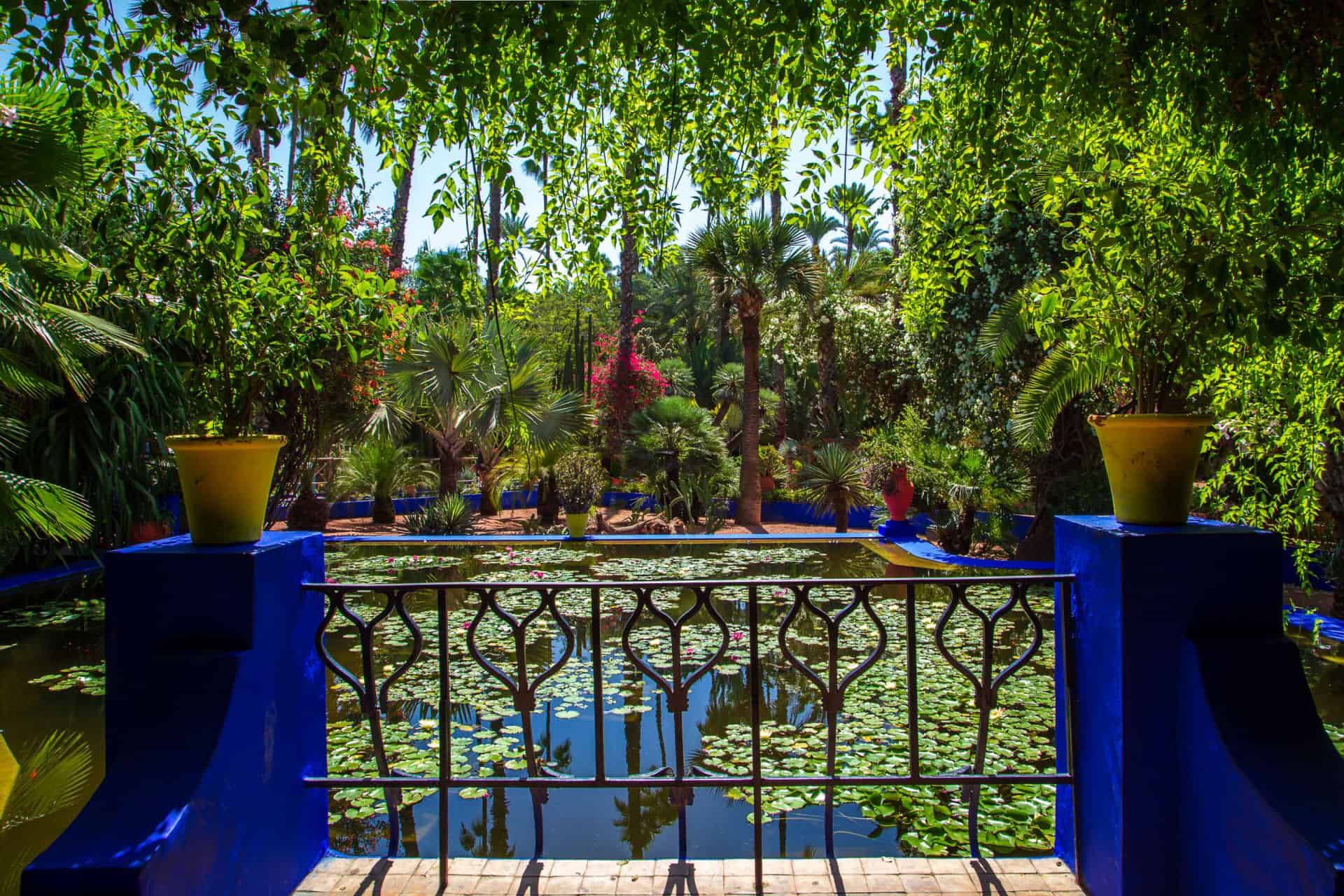 les plus beaux jardins de marrakech