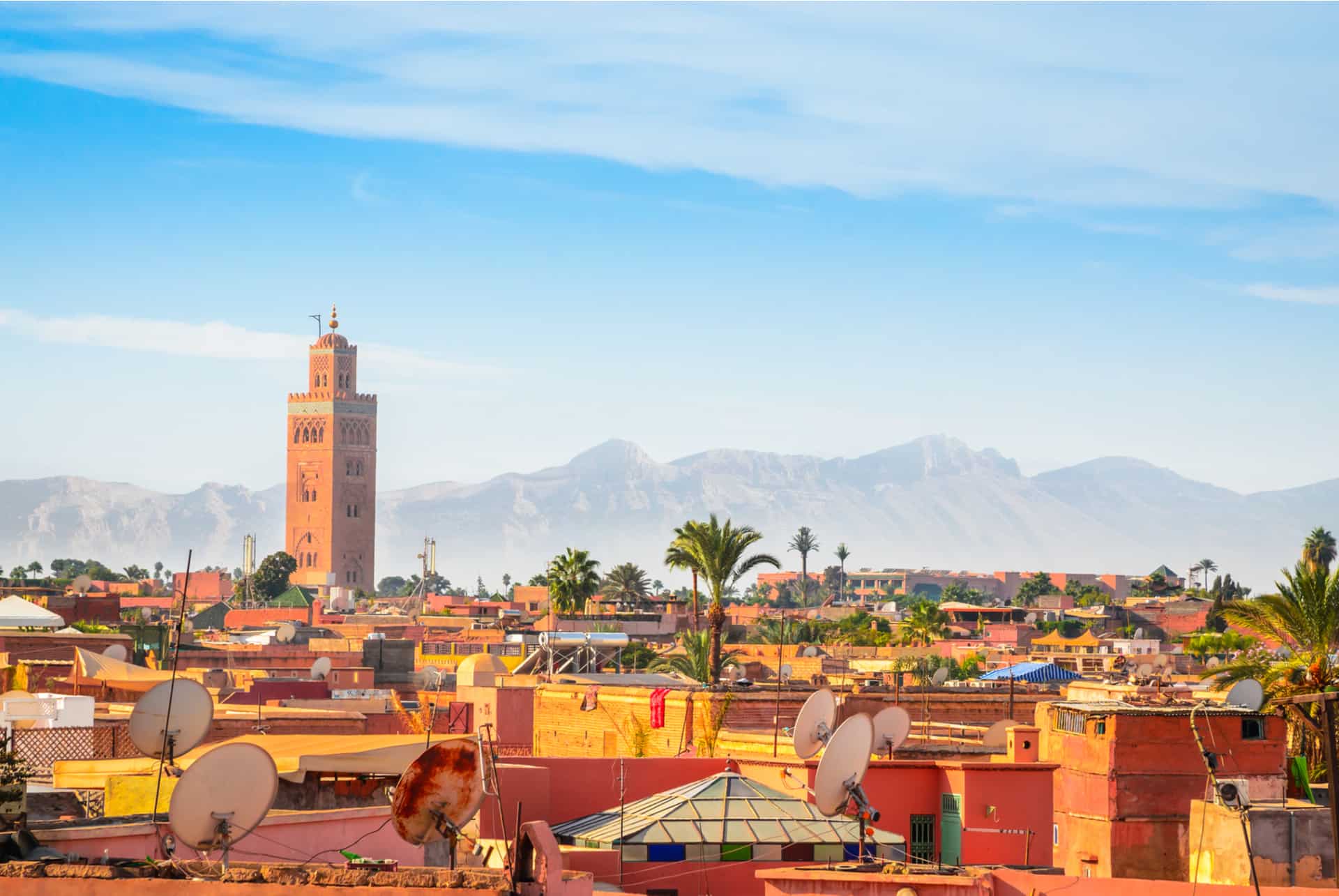marrakech vue panoramique