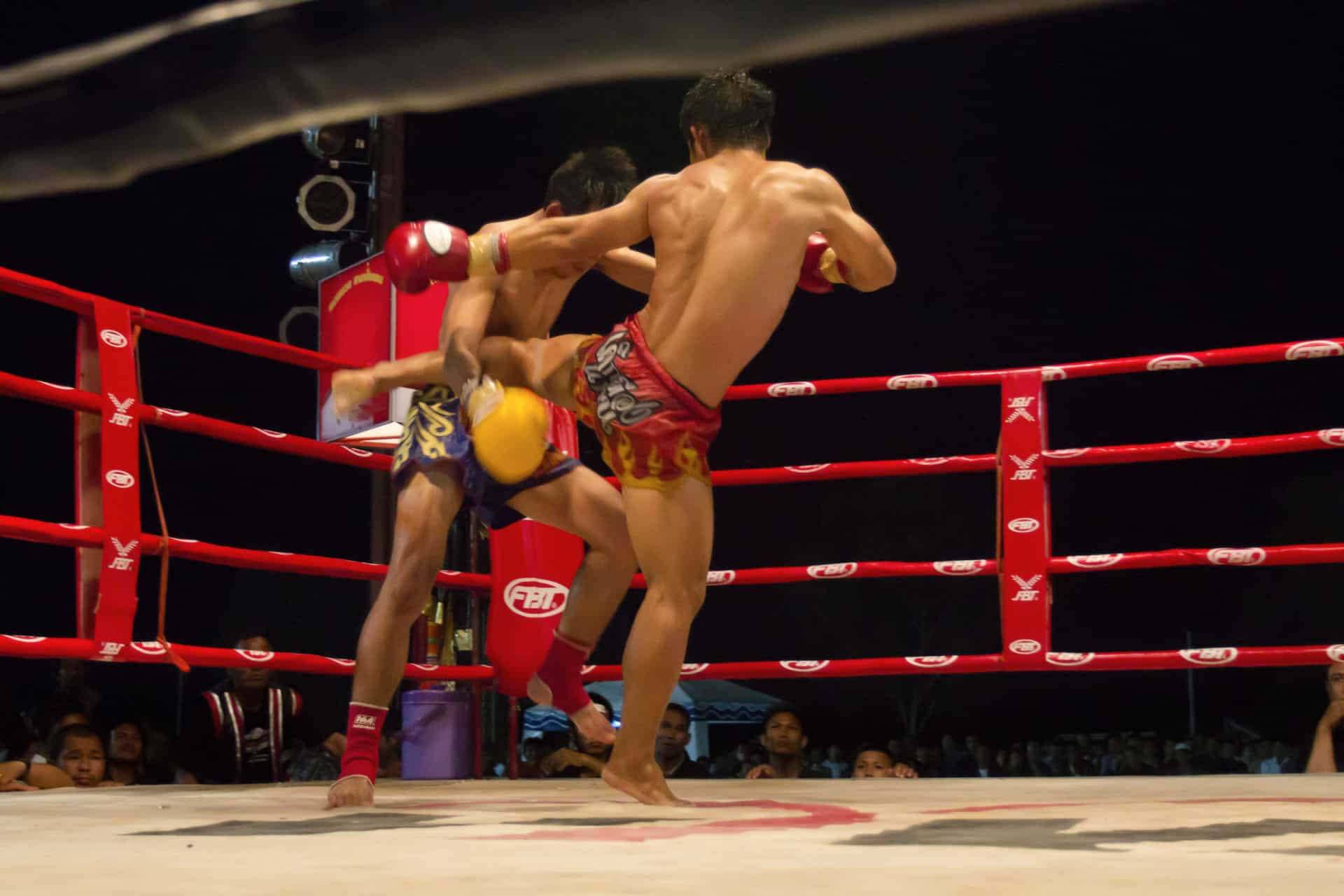 match de boxe thailandaise