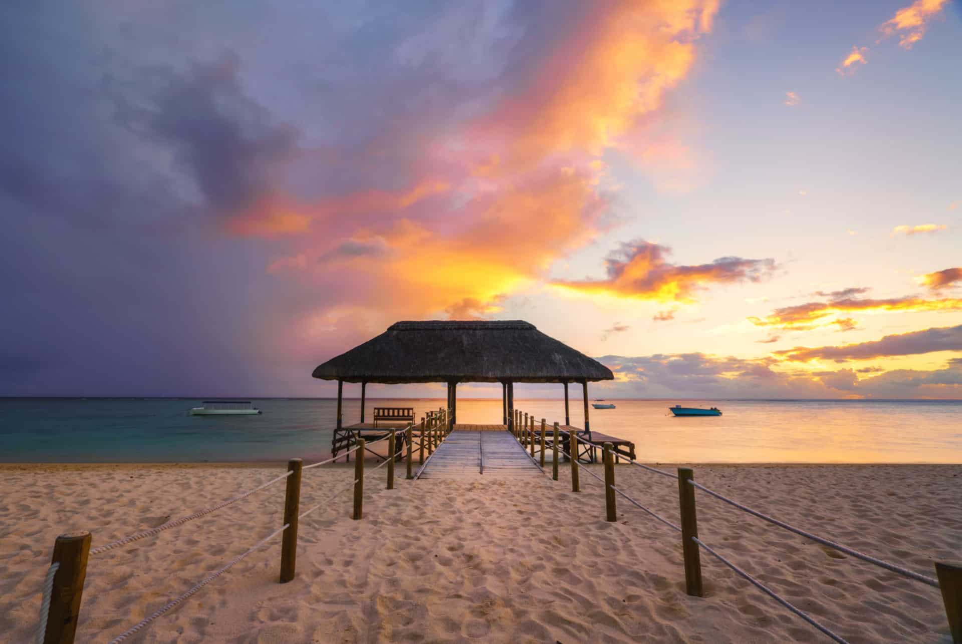 plage ile maurice flic en flac