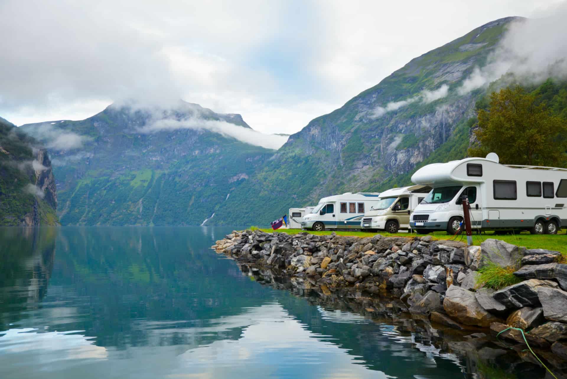 road trip norvege en camping car