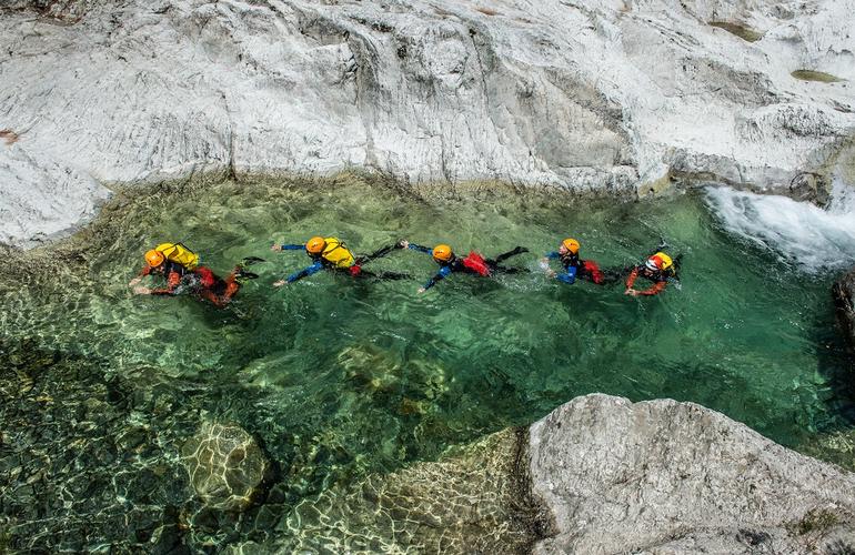 canyoning corte corse