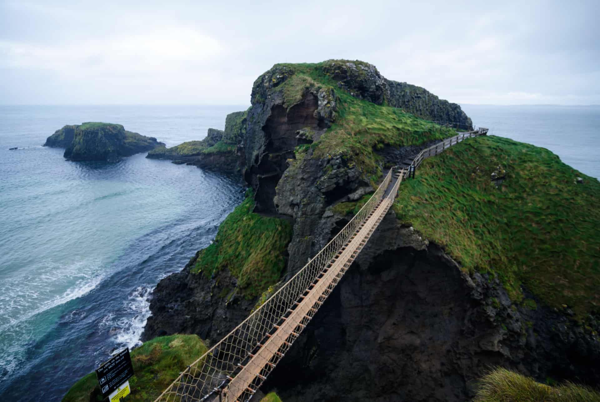 carrick-a-rede pont de corde