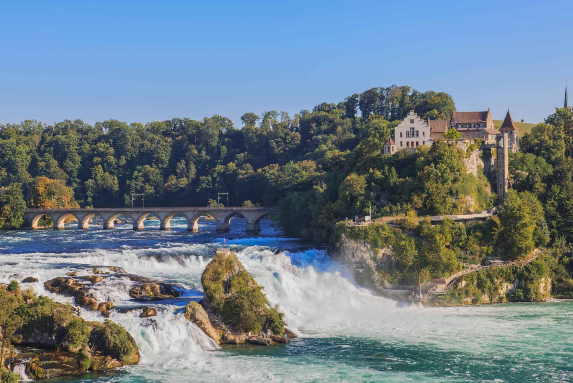 chutes du rhin suisse