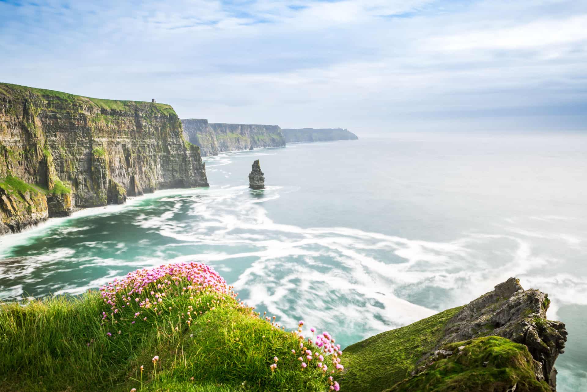 falaises moher irlande ou partir en aout