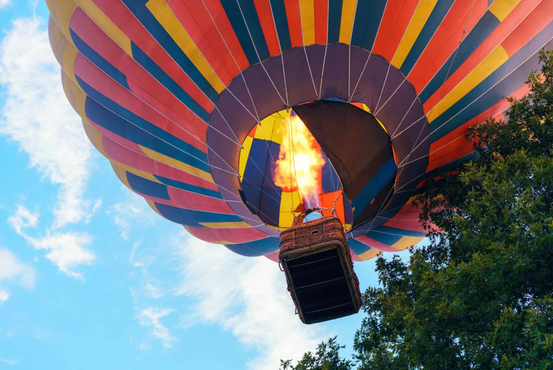 gonflage montgolfière