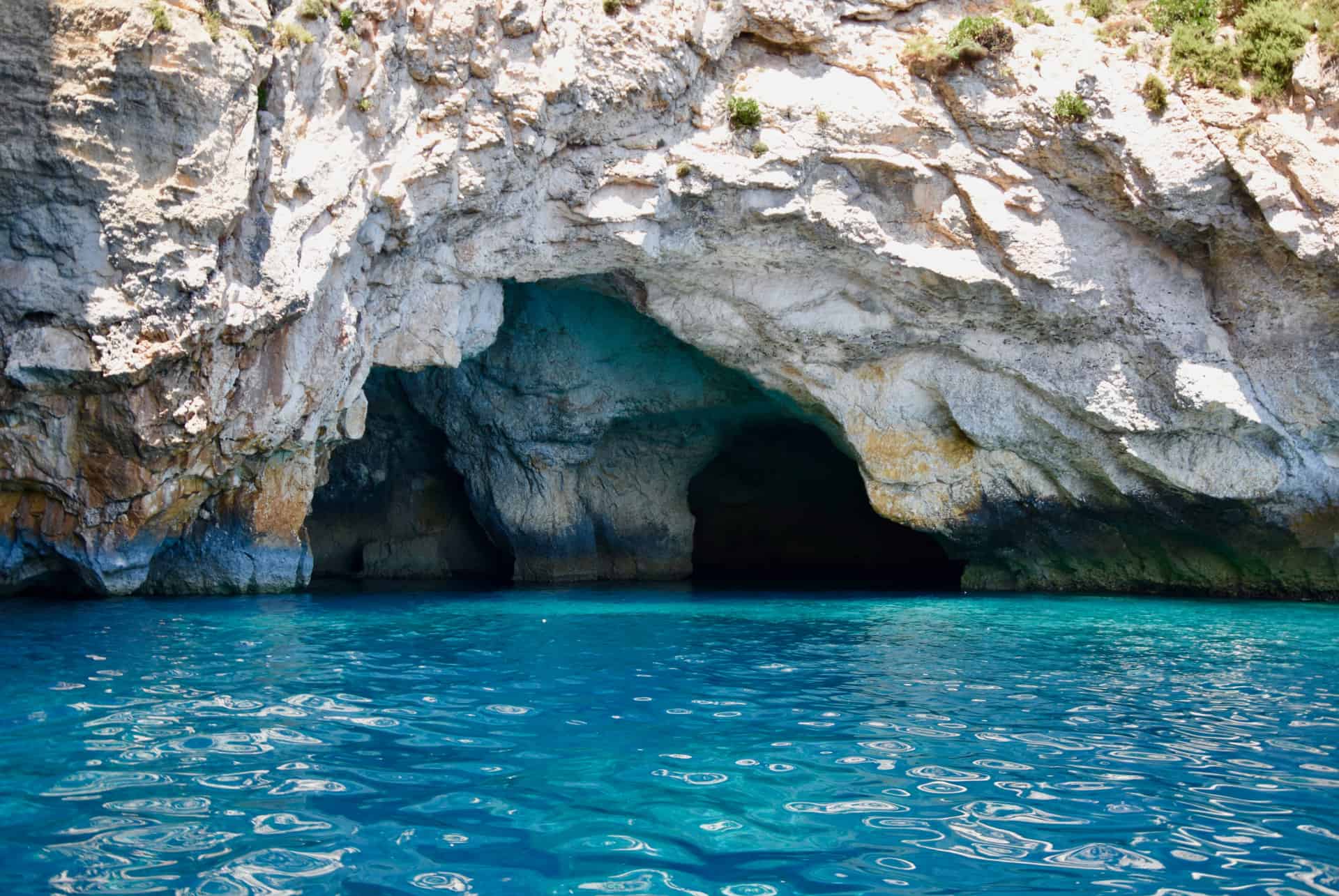 grotte bleue malte