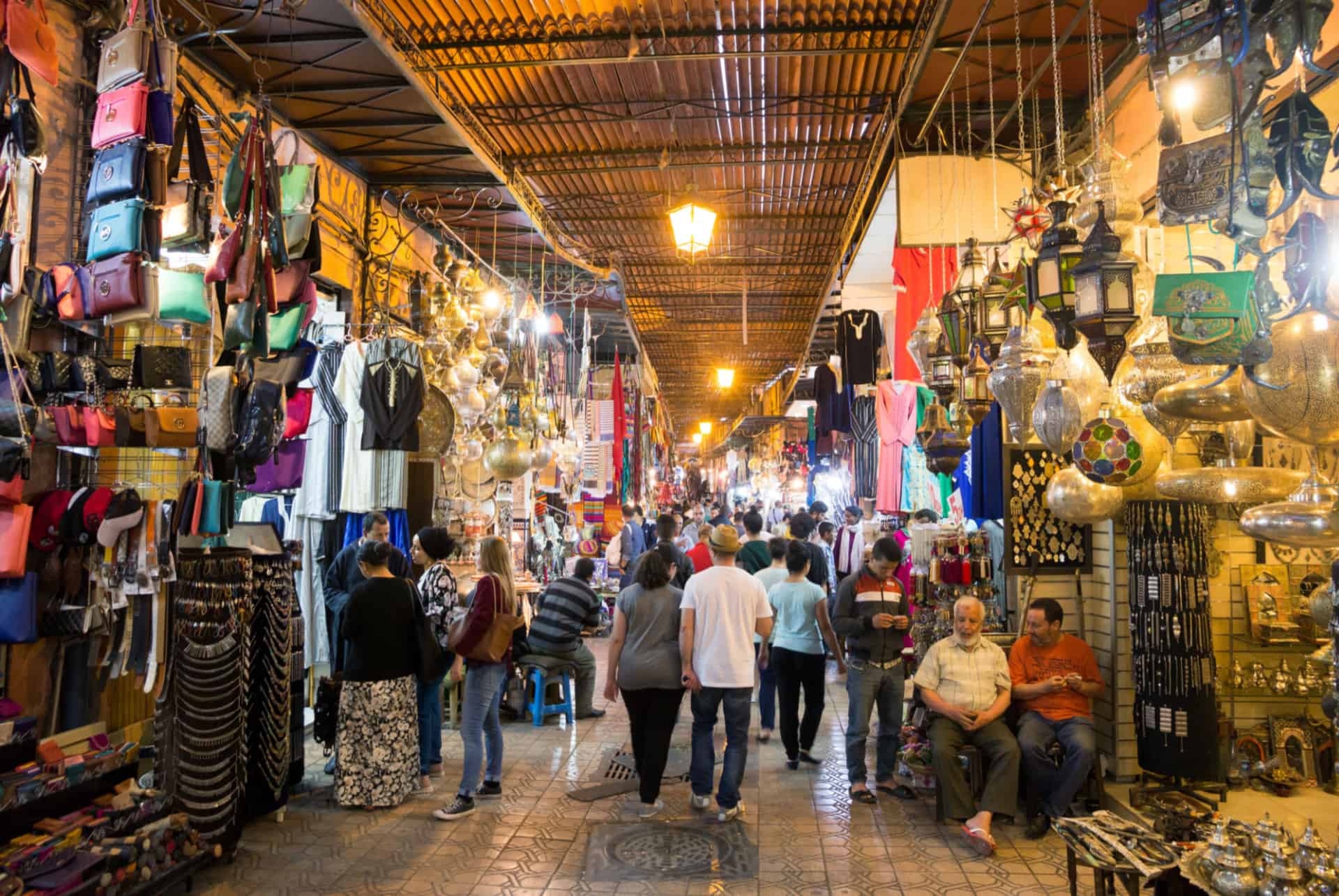 marrakech touristes
