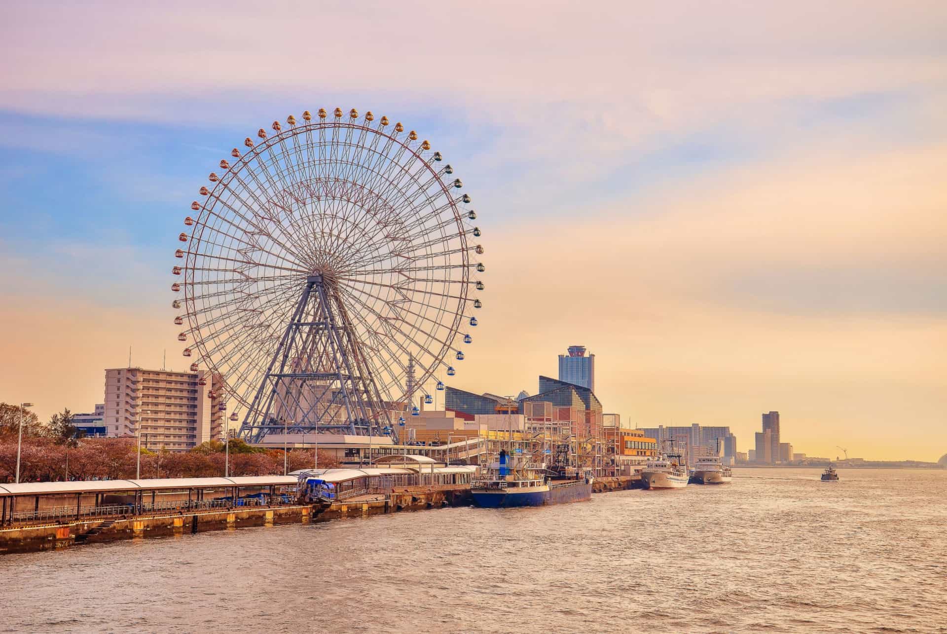 que faire a osaka grande roue tempozan