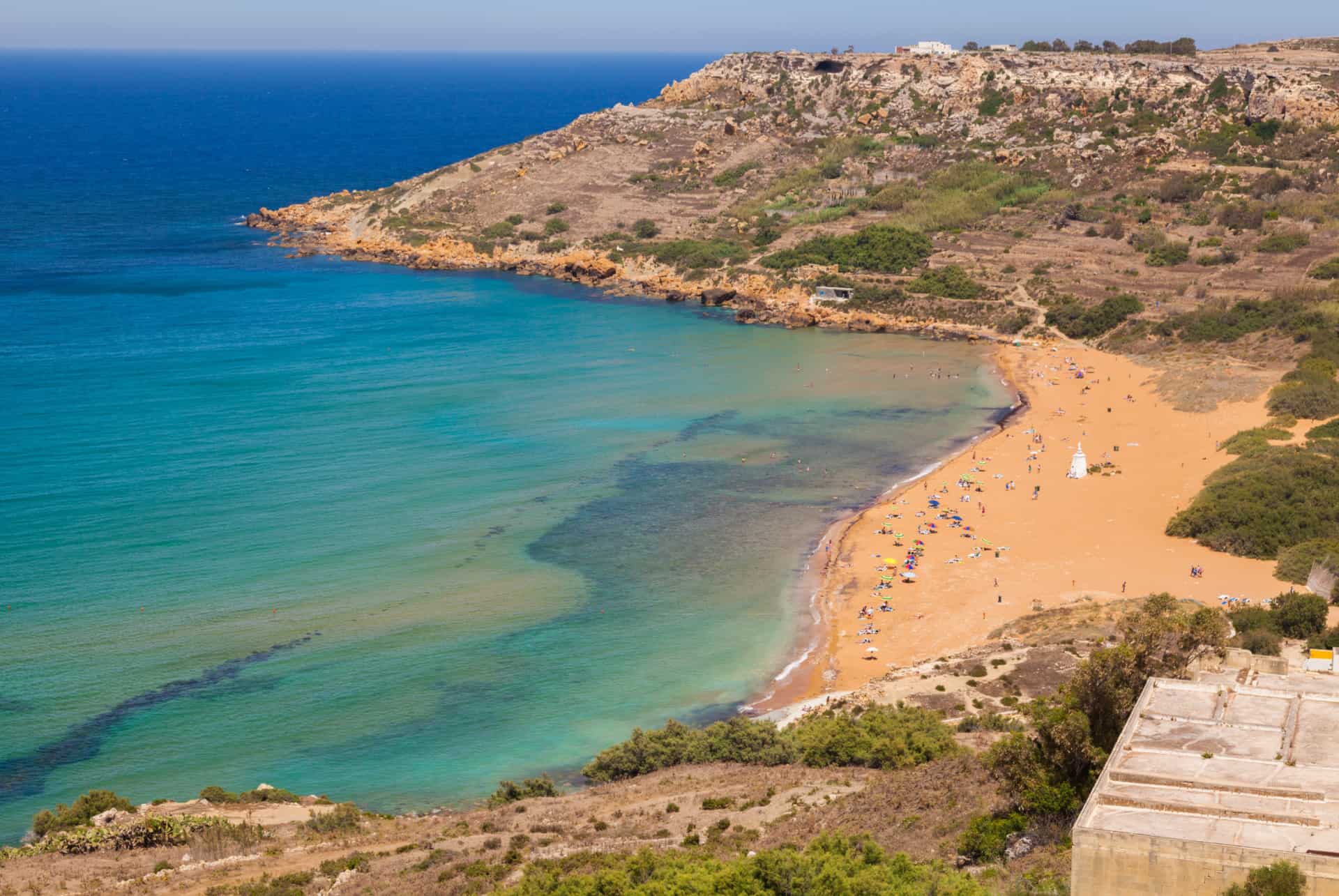 ramla bay plages malte