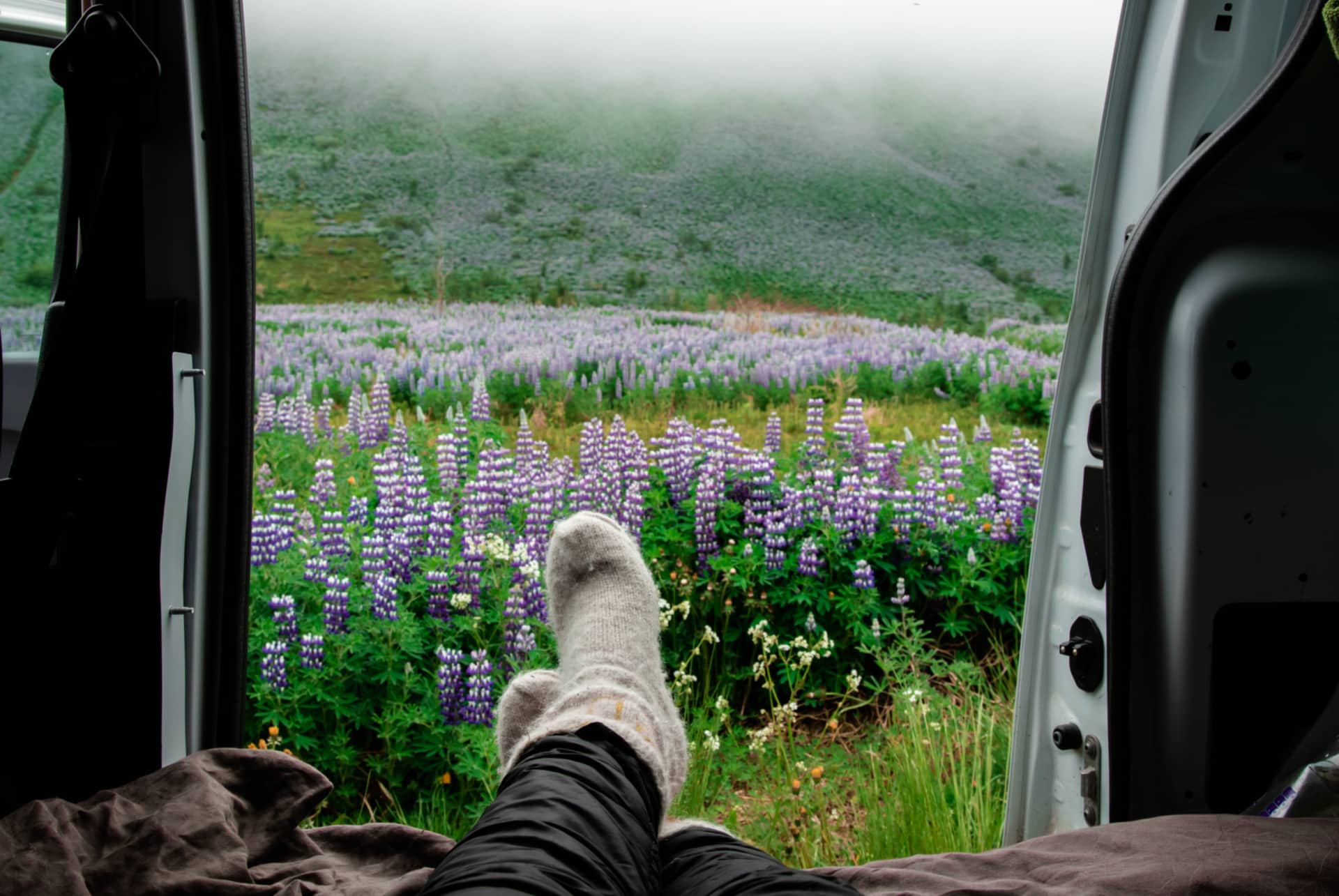 van ou camping car islande