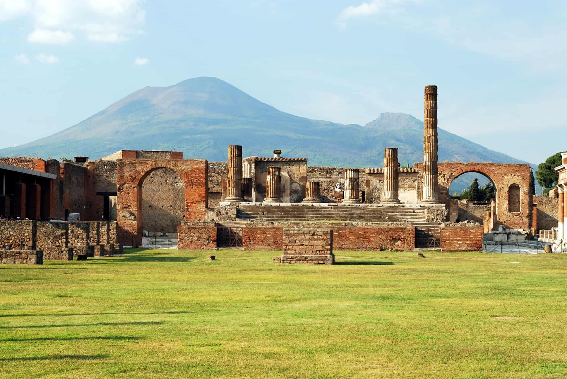visiter pompei et le vesuve