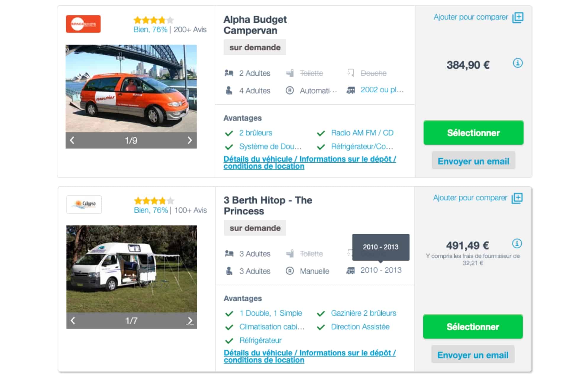 Location van melbourne pas cher outlet