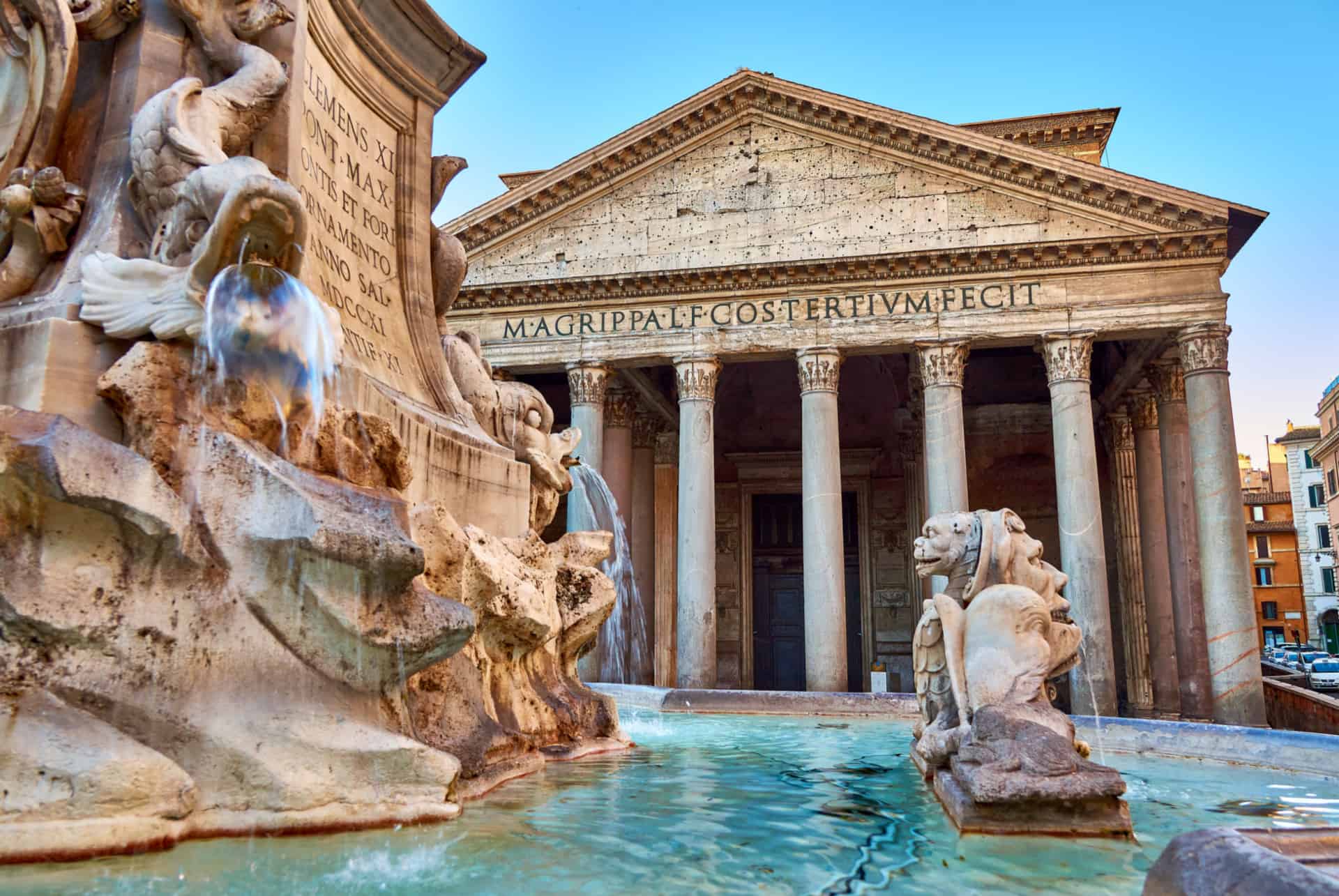 visiter le panthéon de rome 