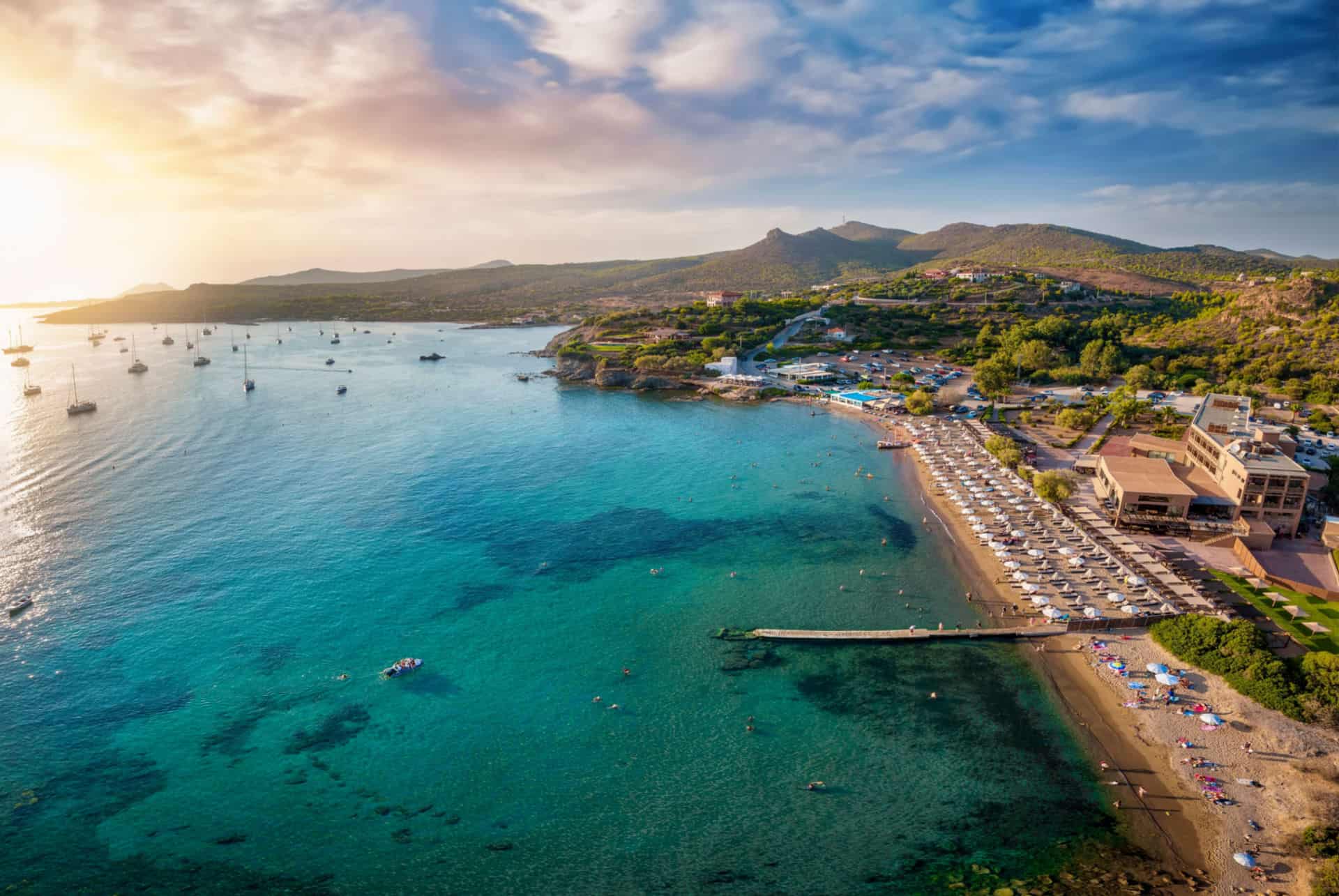 plage cap sounion