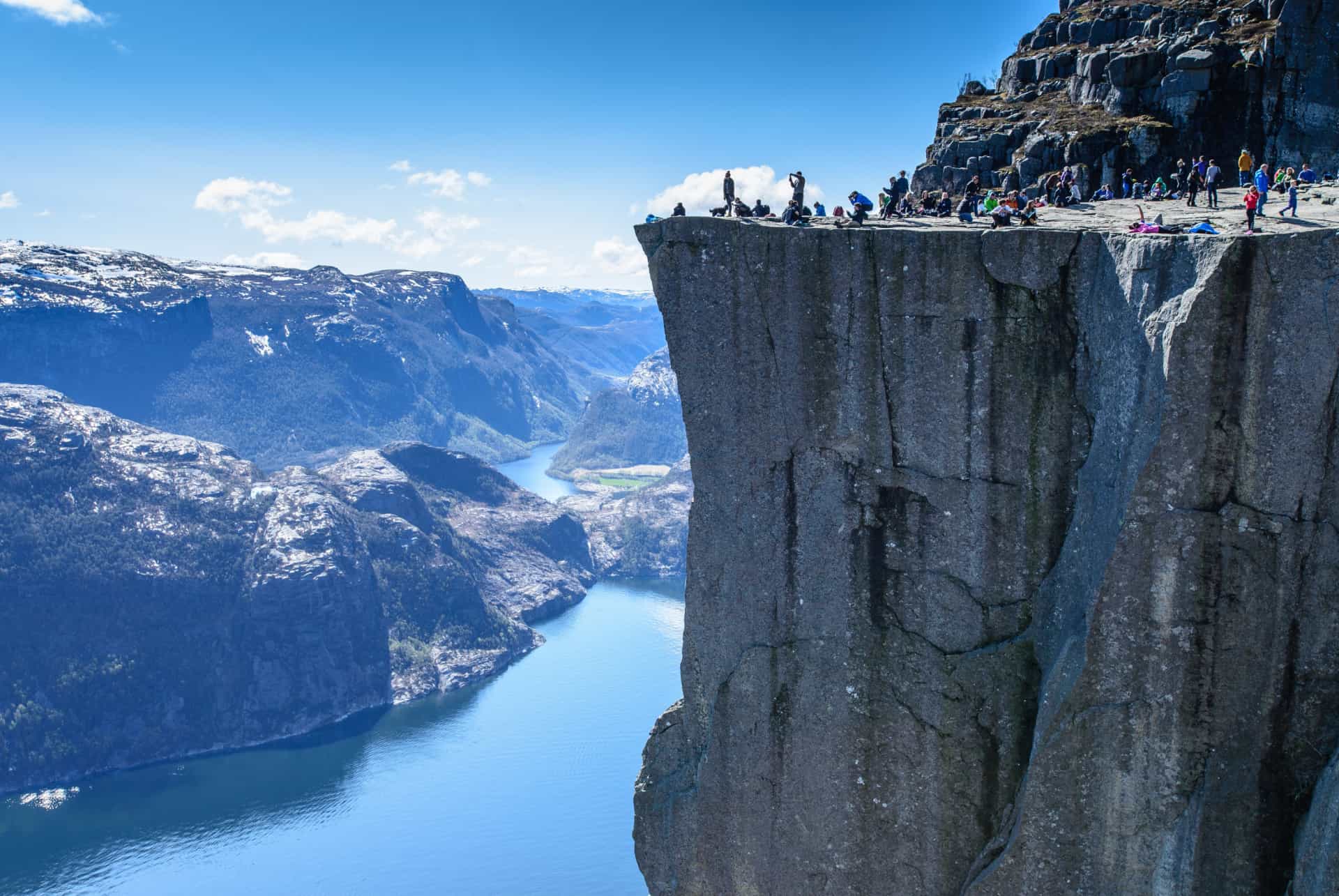 preikestolen  road trip norvege