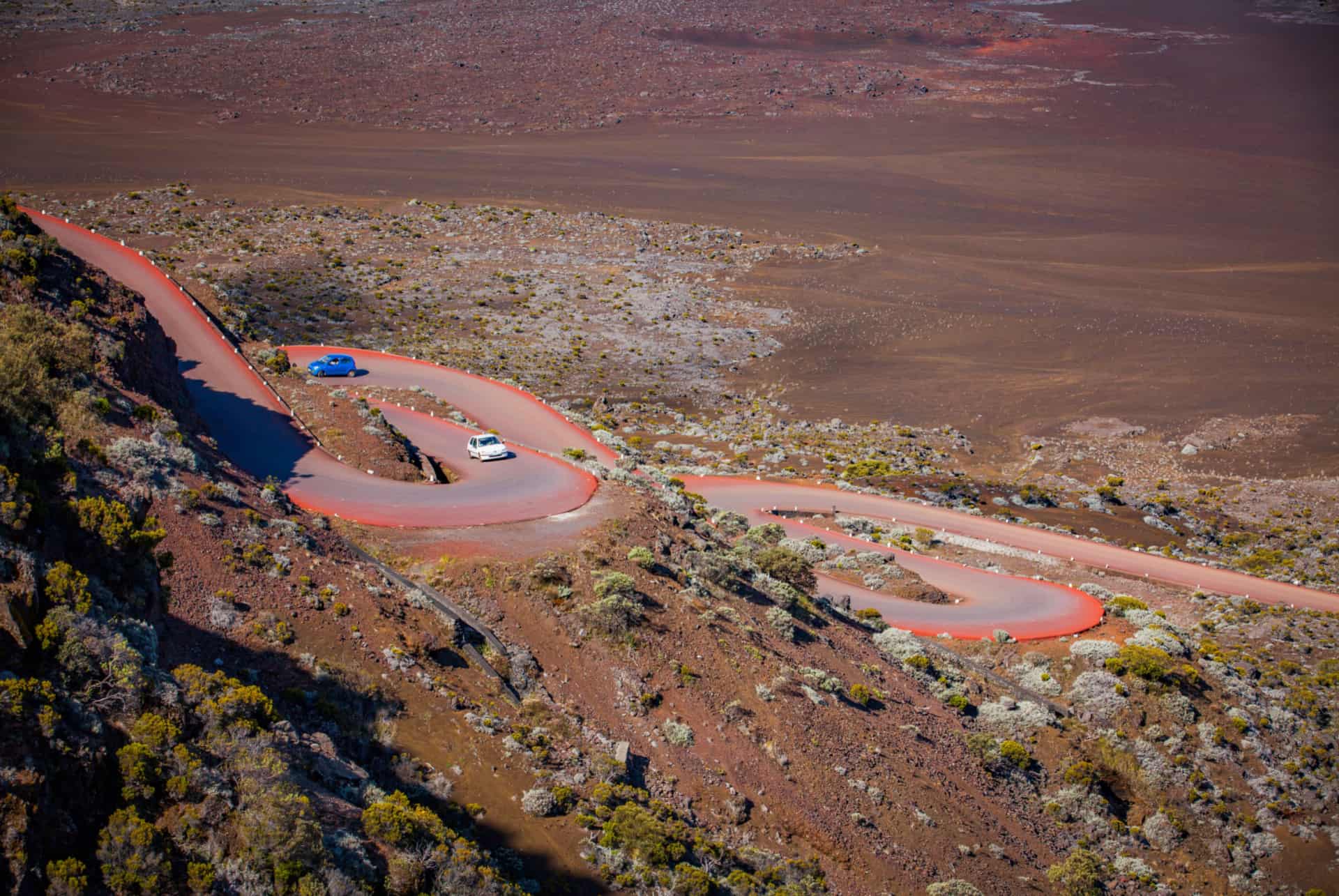 routes piton de la fournaise