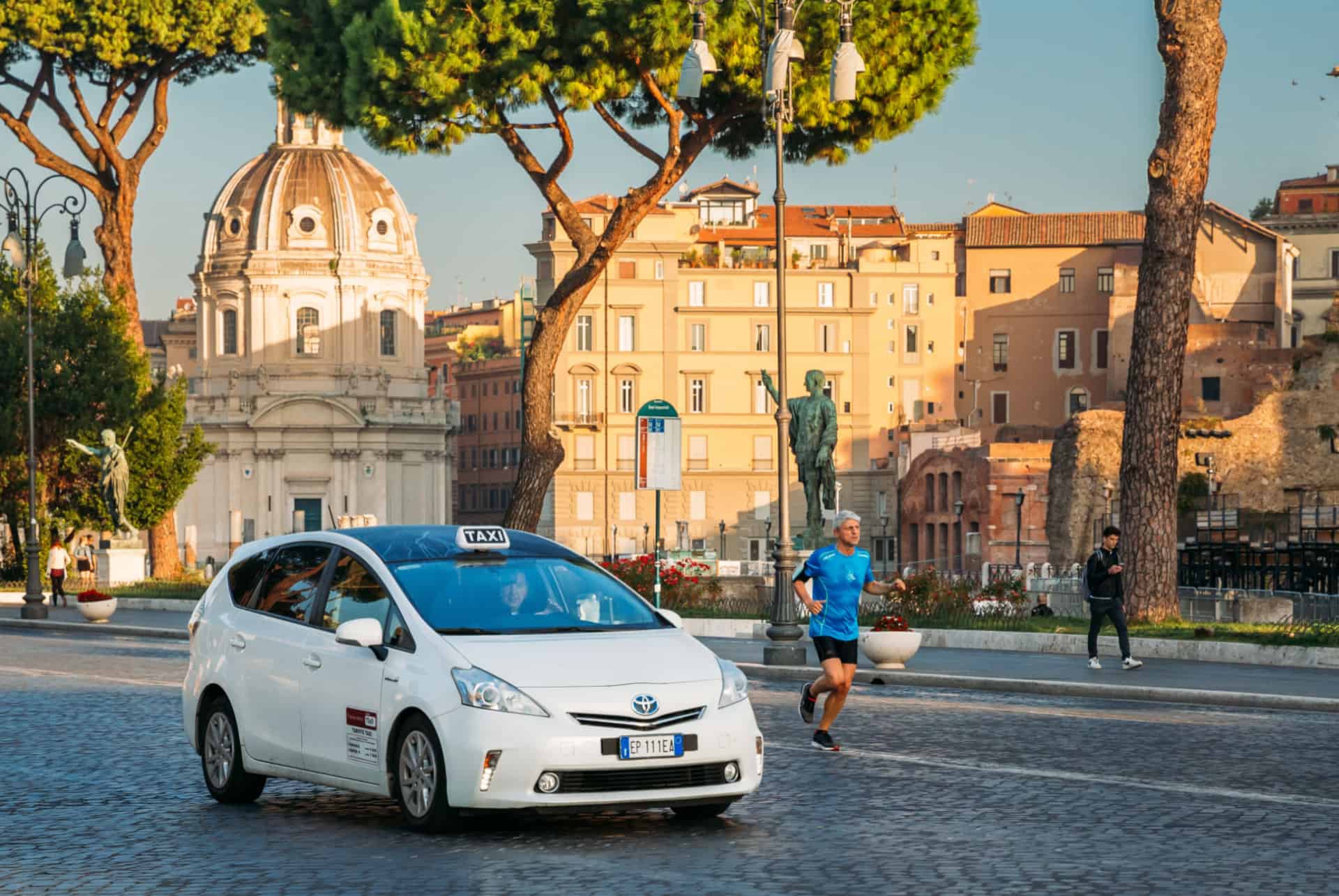 taxi rome transfert aéroport