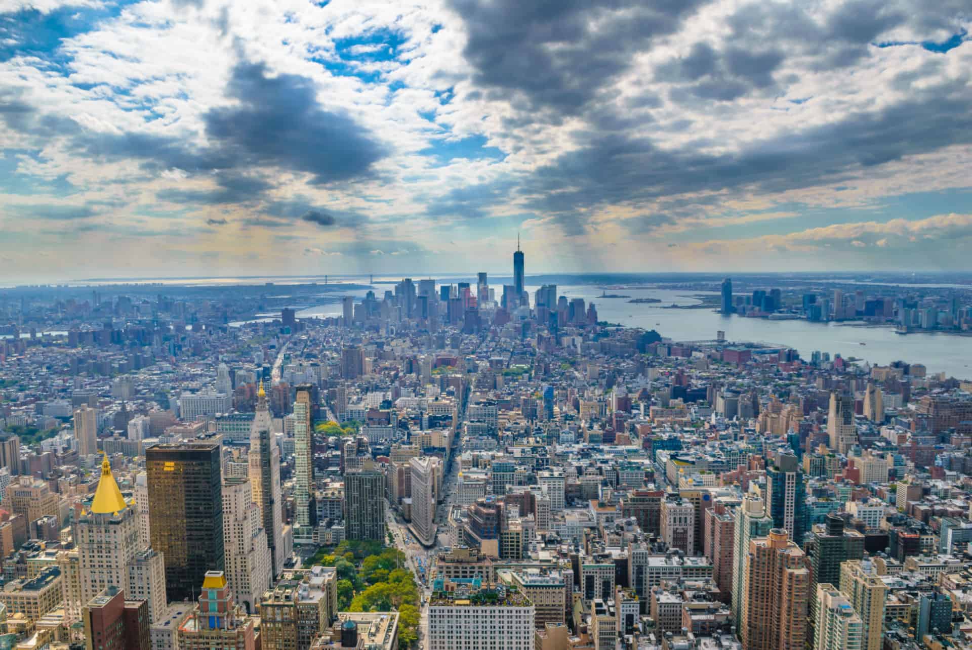 vue de l'empire state building