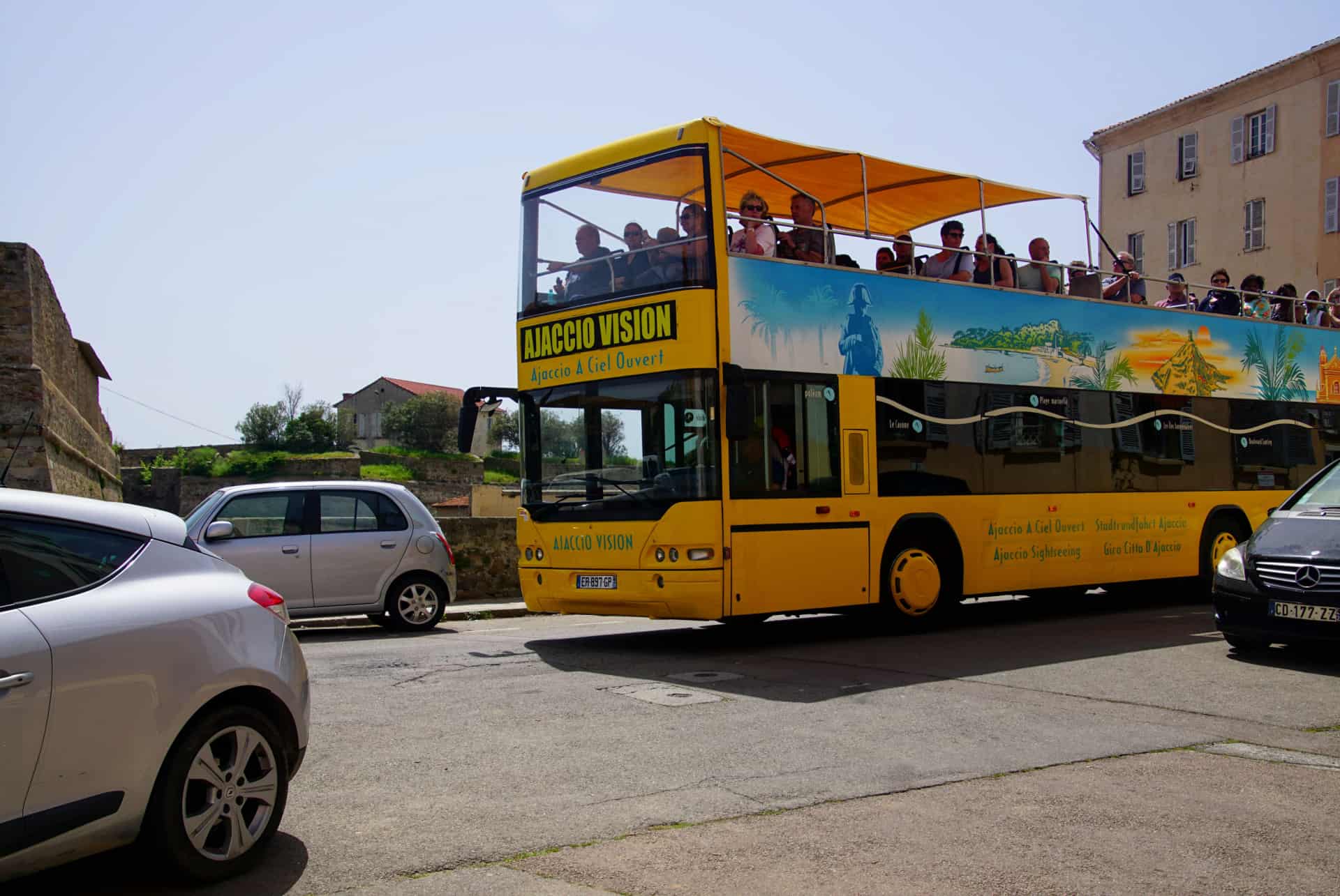 bus sightseeing ajaccio