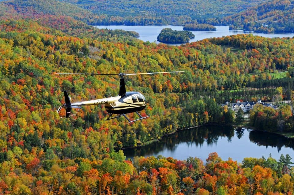 helico mont tremblant