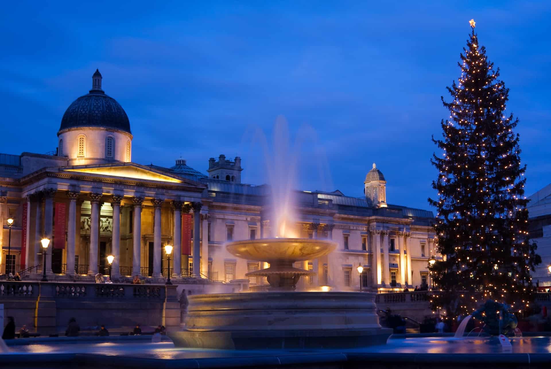 trafalgar square noel