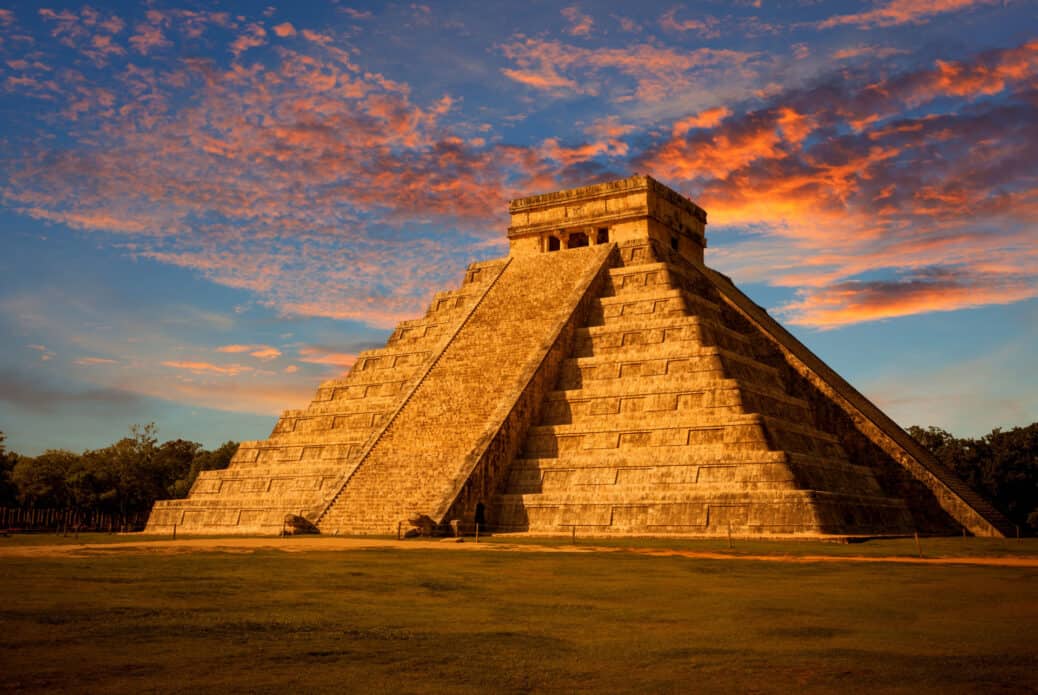 chichen itza ou partir mars