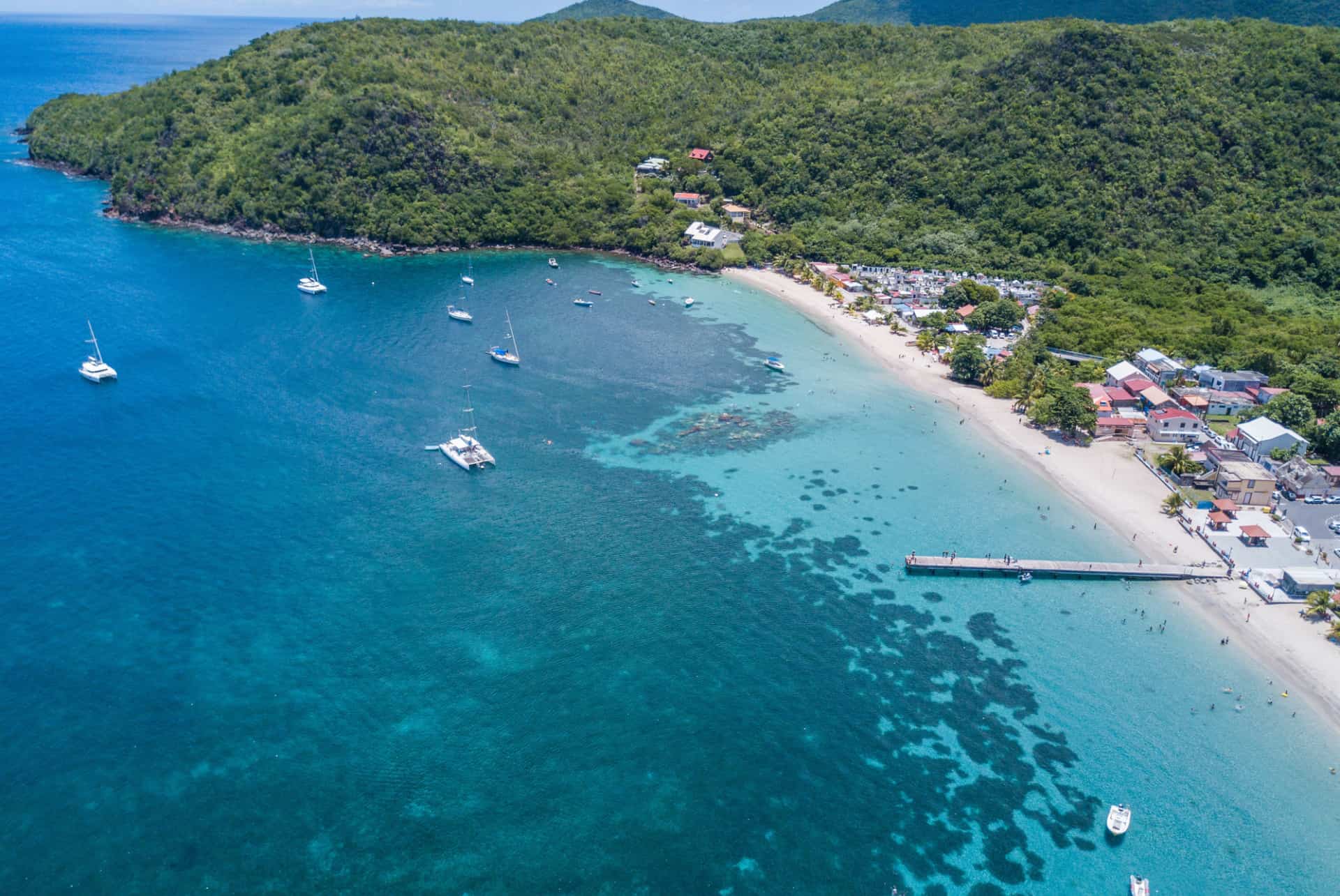 martinique vue aerienne