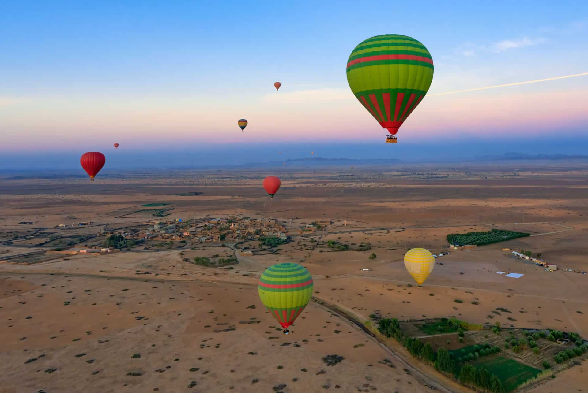 montgolfière maroc