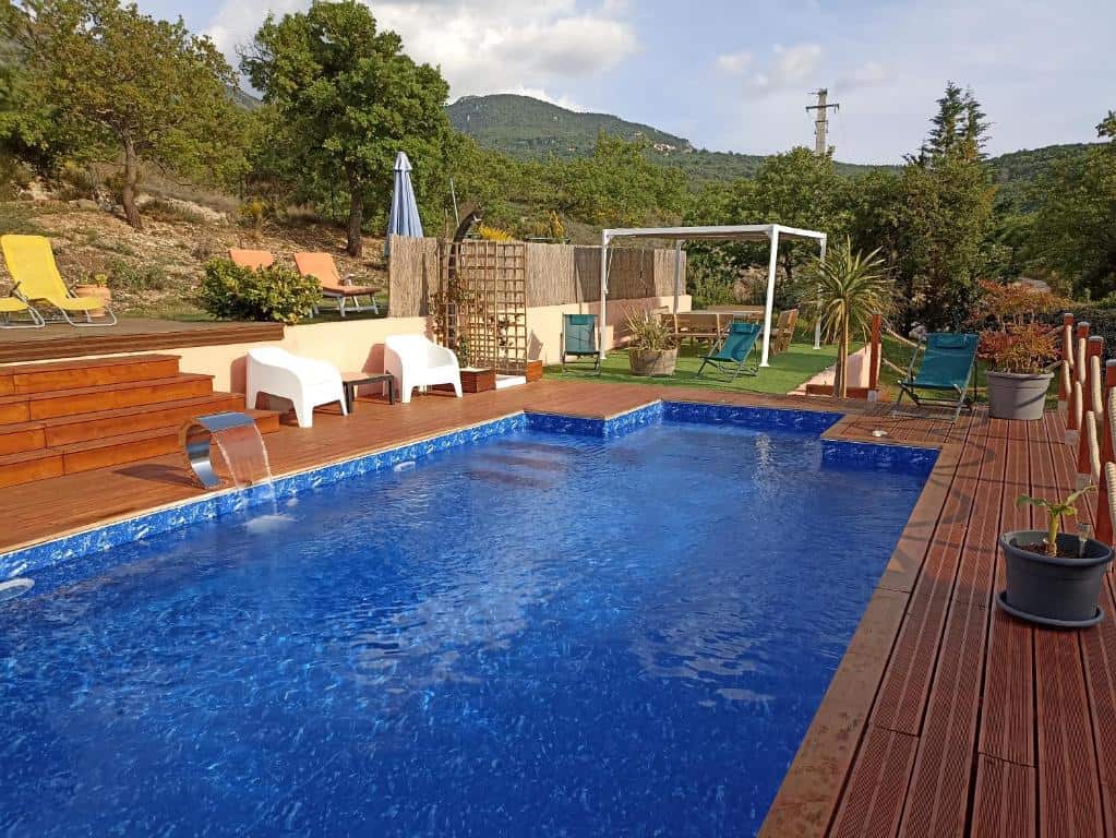 piscine chabassole aiguines gorges du verdon