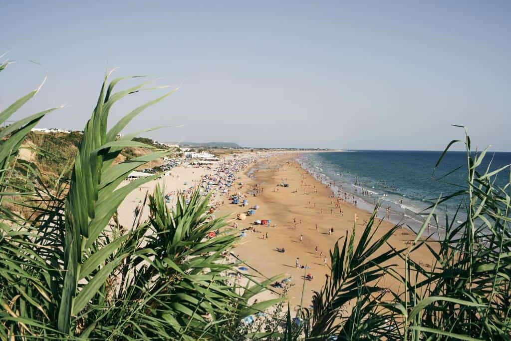 plage conil camping